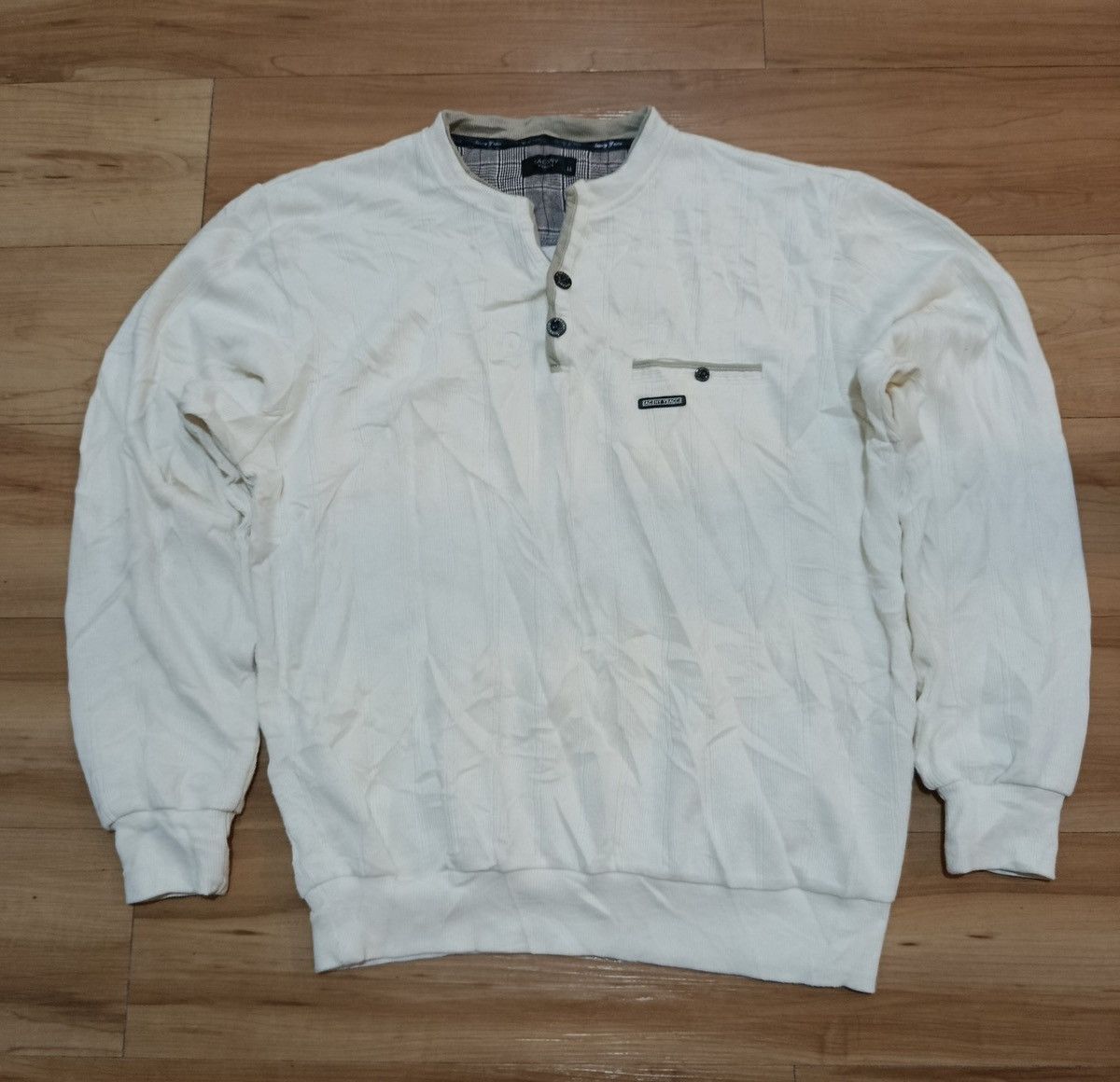 Yohji Yamamoto Sacsny y'saccs yohji yamamoto sweatshirt Size US L / EU 52-54 / 3 - 1 Thumbnail