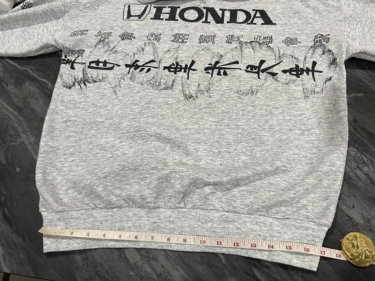 Honda Honda : Half Zipper Japan Font Pattern Size US L / EU 52-54 / 3 - 5 Thumbnail