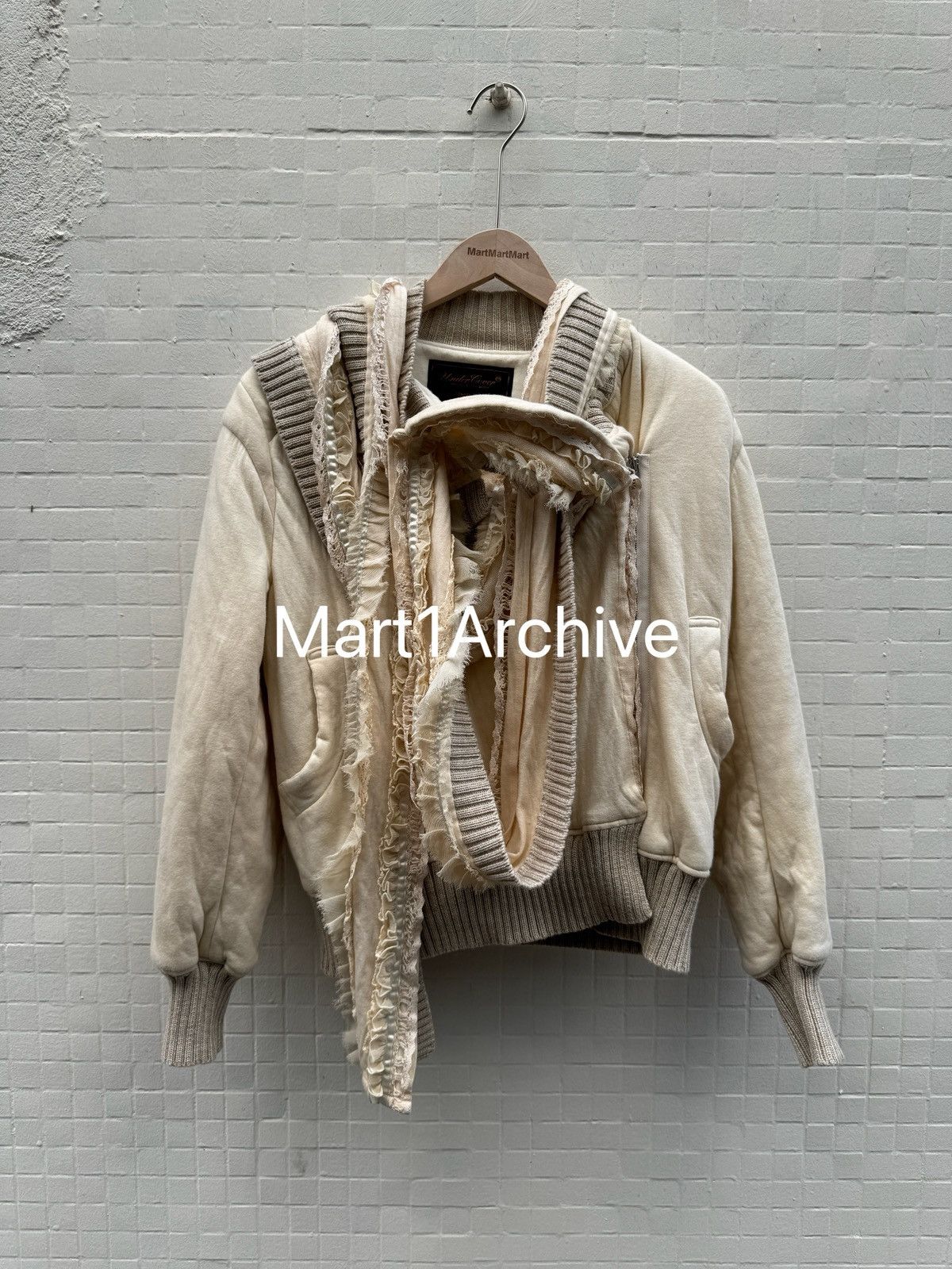 Undercover Undercover 06AW “Guru Guru” lace fringe bomber Size US L / EU 52-54 / 3 - 1 Thumbnail