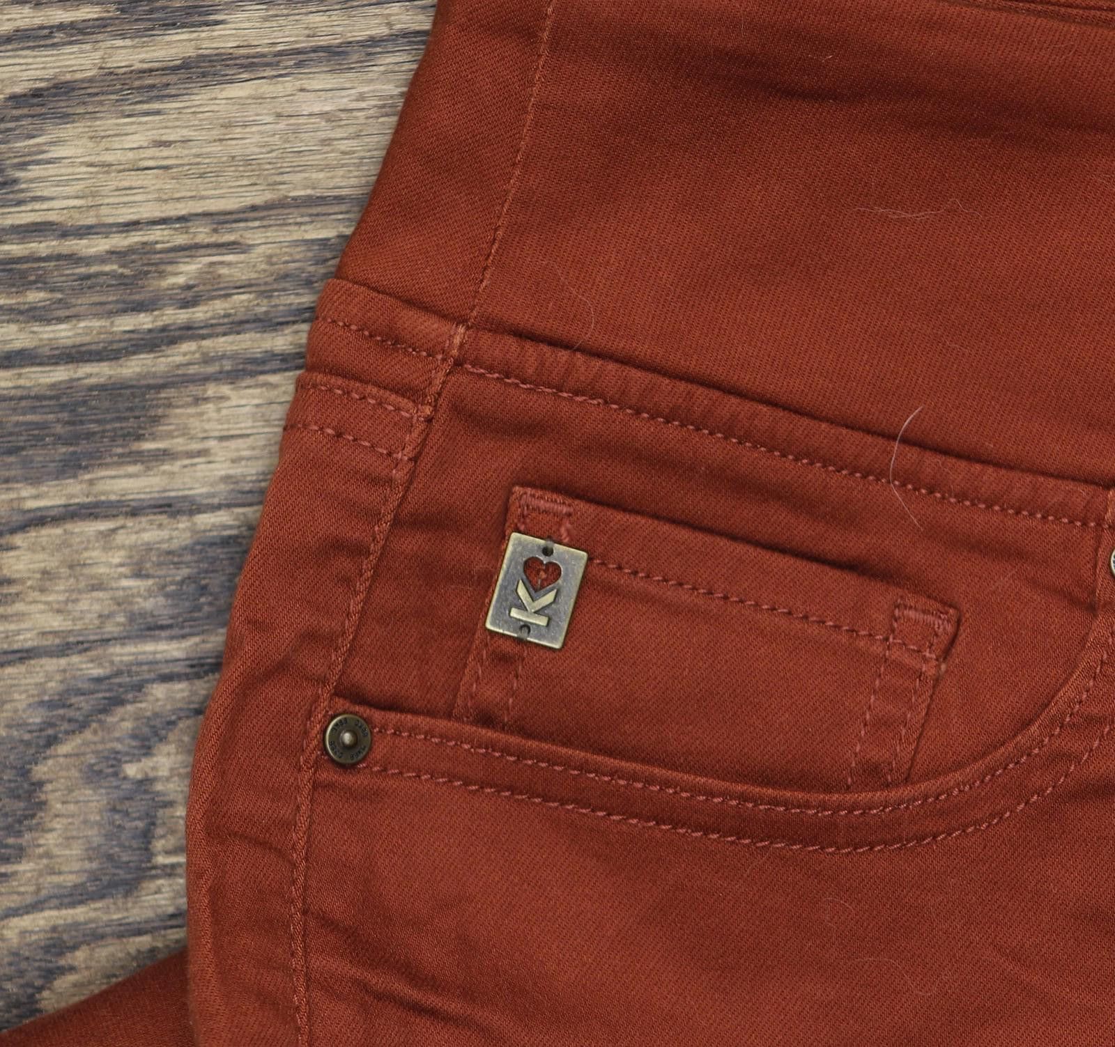 Other Belle By Kim Gravel Baby Jeans Burnt Henna Orange Brown 12p Size 34" / US 12 / IT 48 - 5 Thumbnail