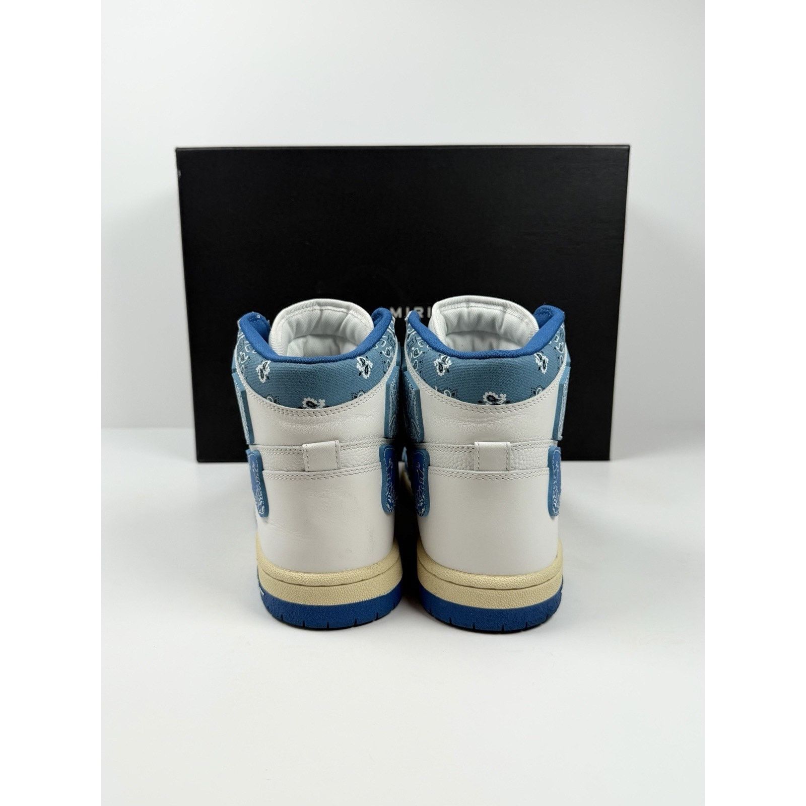 Amiri Size 44EU/11US - Amiri Skel Top Bandana Blue High TRIED ON Size US 11 / EU 44 - 4 Thumbnail