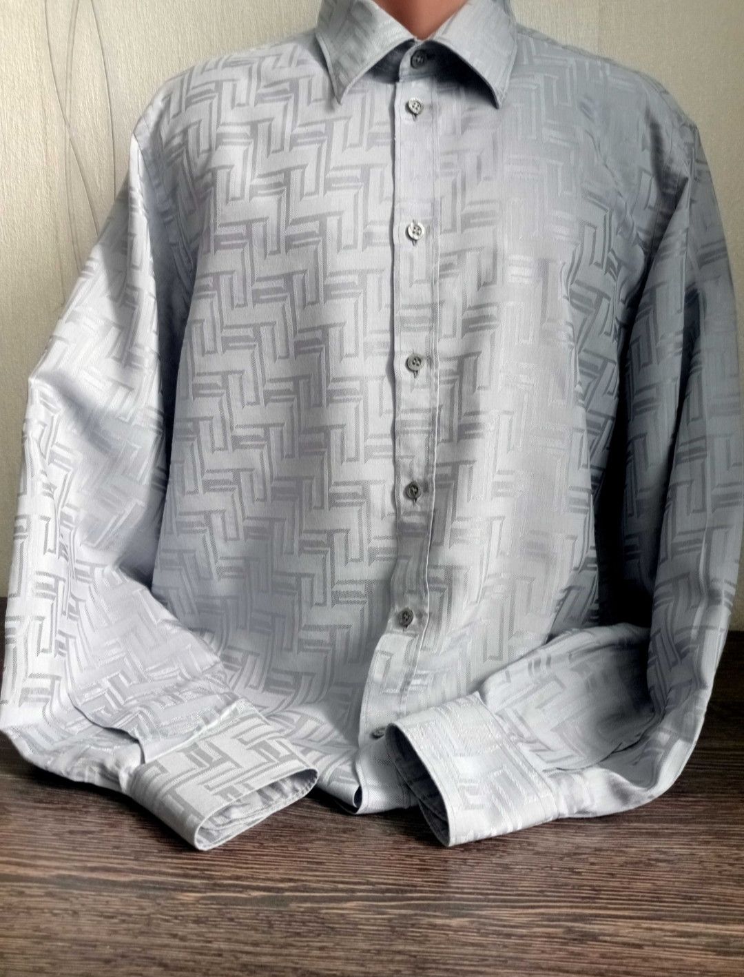 Versace Versace Classic Monogram Vintage Shirt Size US L / EU 52-54 / 3 - 3 Thumbnail