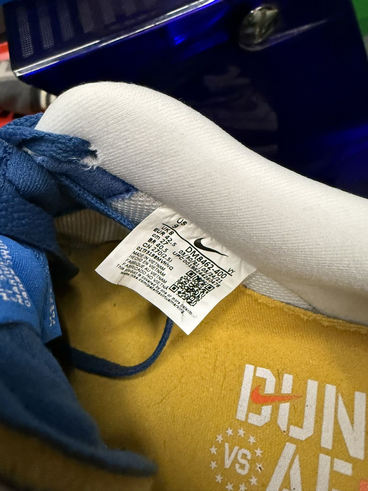 Nike × Undefeated Nike x Undefeated Air Force 1 9 5 On It DM8462-400 Size US 9 / EU 42 - 9 Thumbnail