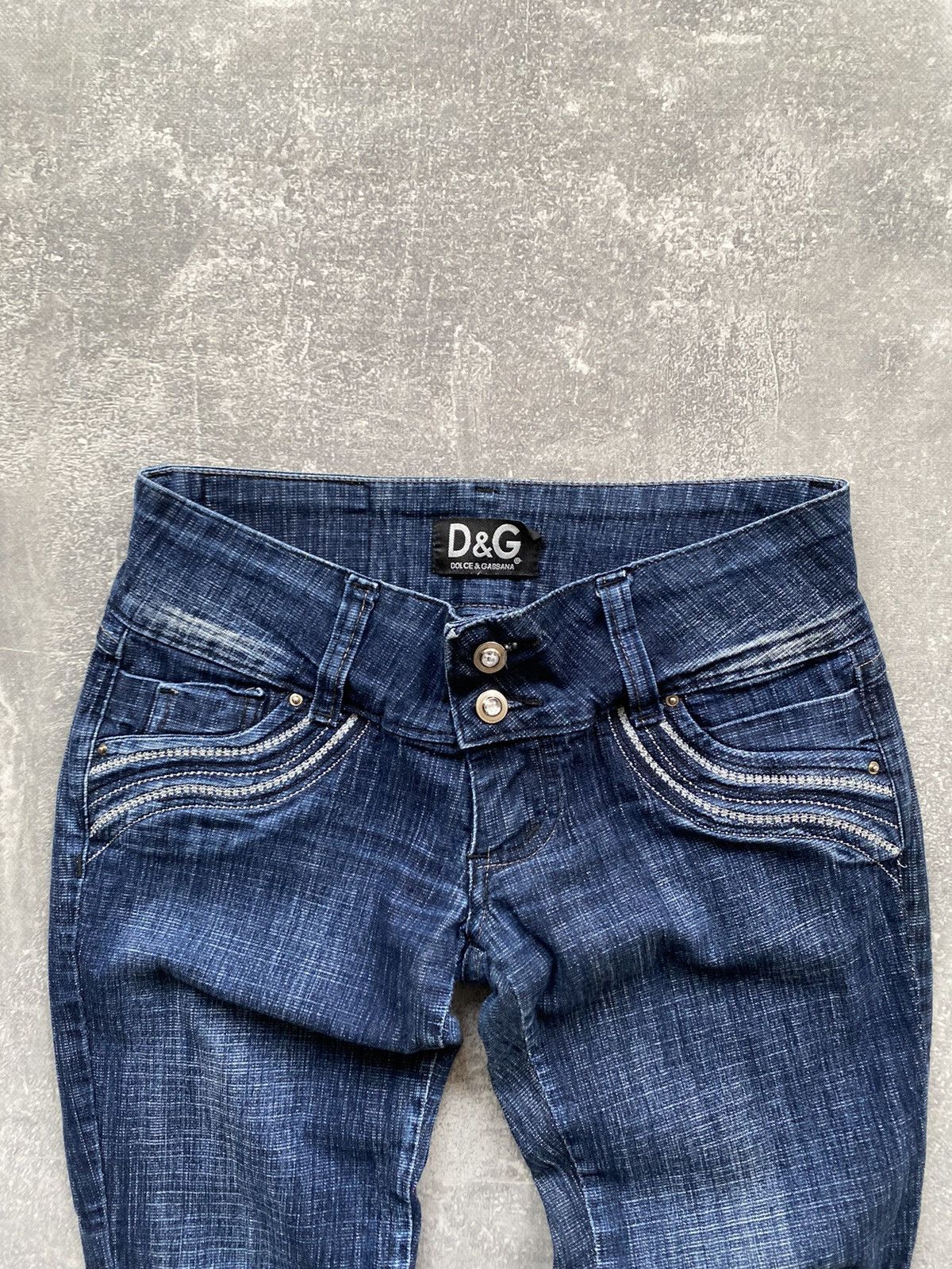 Dolce & Gabbana × Vintage Vintage Y2K Dolce & Gabbana Jeans Size 26" / US 2 / IT 38 - 4 Thumbnail