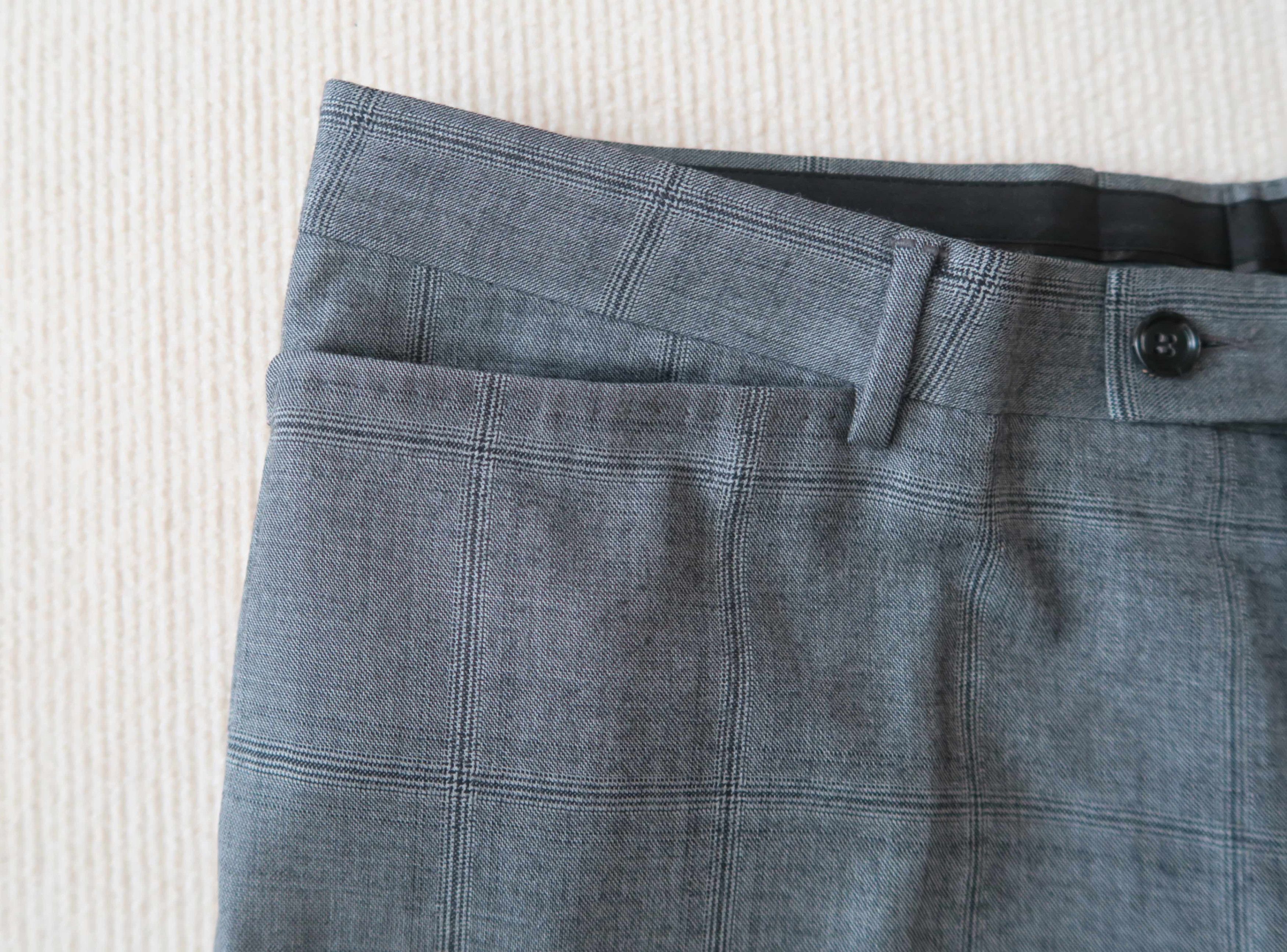 Gucci Gucci Gray Check Straight Leg Pants Size US 36 / EU 52 - 8 Thumbnail
