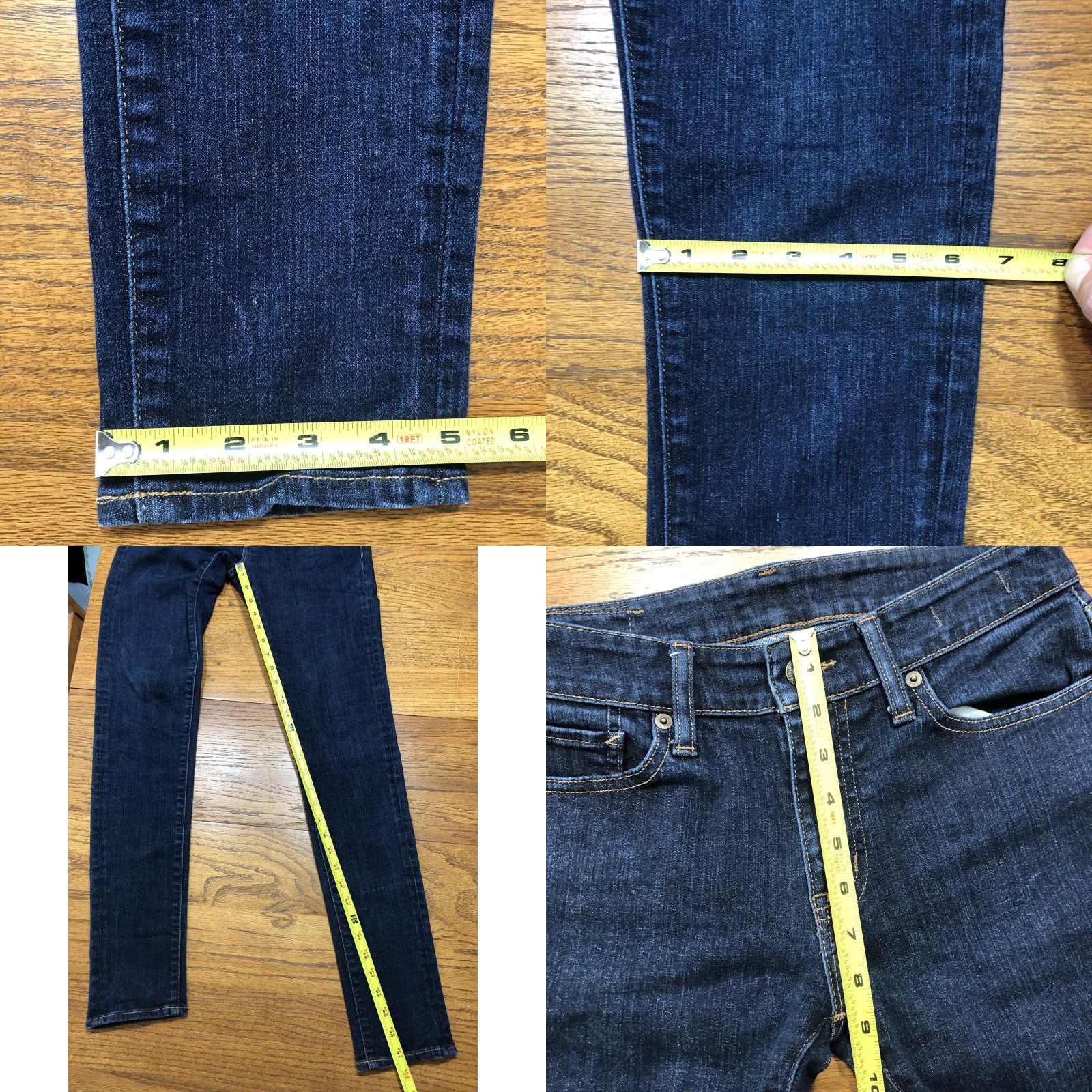 Ralph Lauren Ralph Lauren Denim & Supply Jeans Skinny Women 28x32 Blue Denim 5-Pocket USA Logo Vintage? No Size 28" / US 6 / IT 42 - 8 Thumbnail