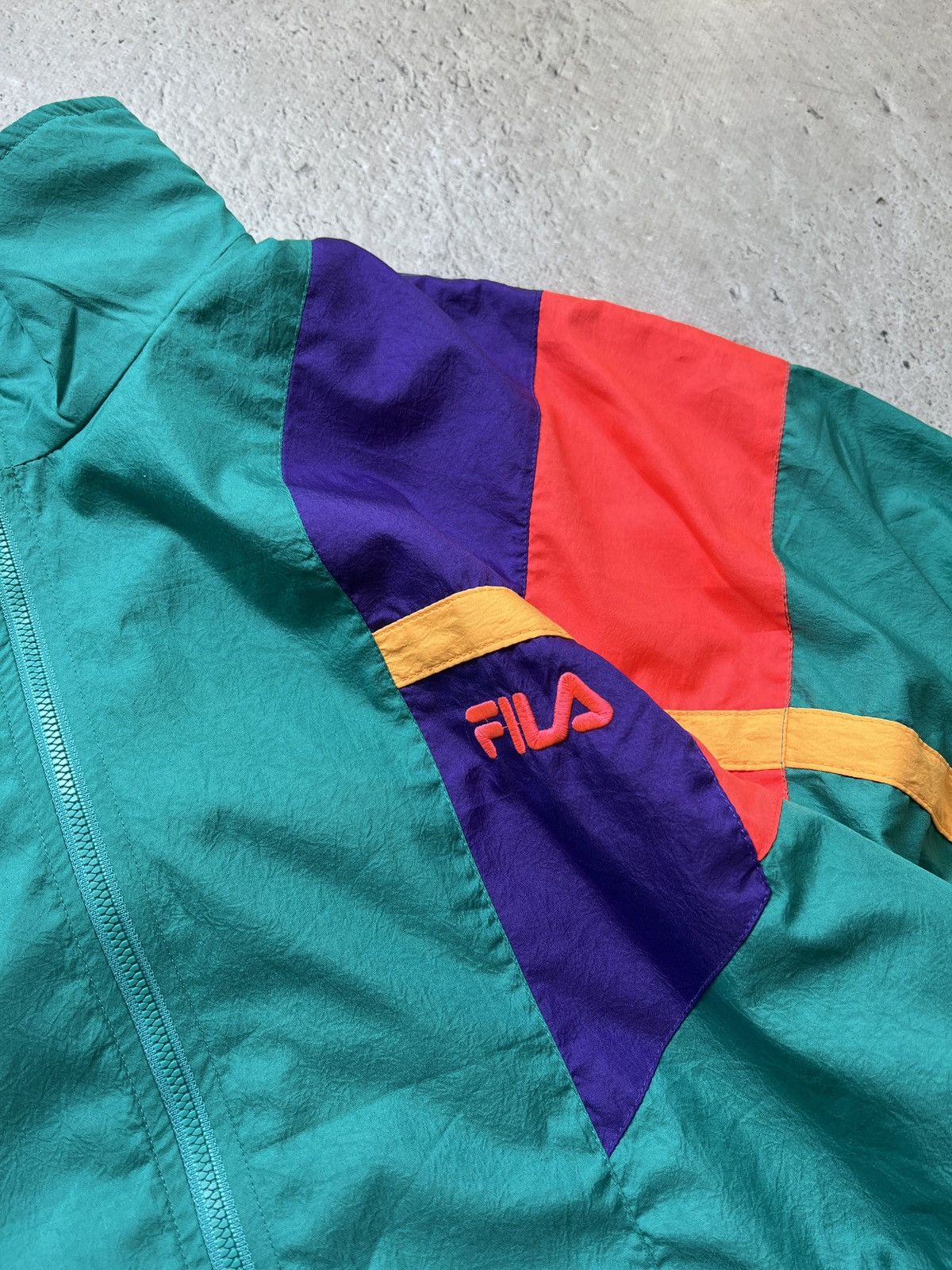 Fila Fila multicolour truck sportswear suit nylon y2k Size US 34 / EU 50 - 3 Thumbnail