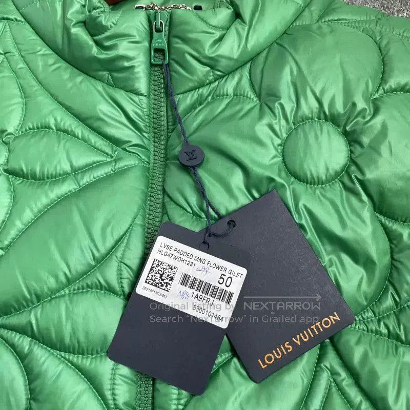 Louis Vuitton louis vuitton men's green quilted vest. Size US L / EU 52-54 / 3 - 3 Thumbnail