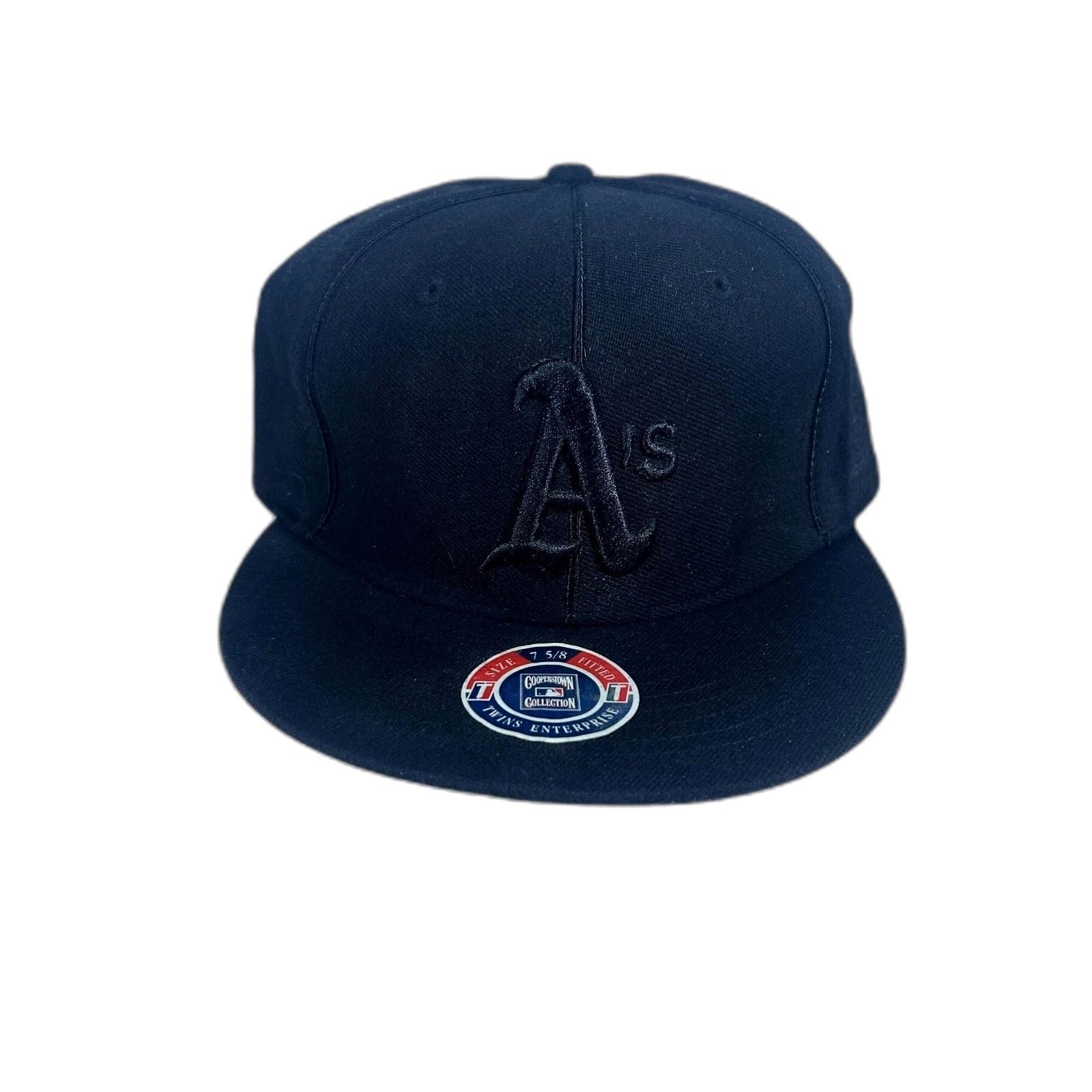Twins Enterprise Inc. VTG Twins Enterprise Oakland A's Copperstown Collection Blac Size US XXS / EU 40 - 1 Thumbnail