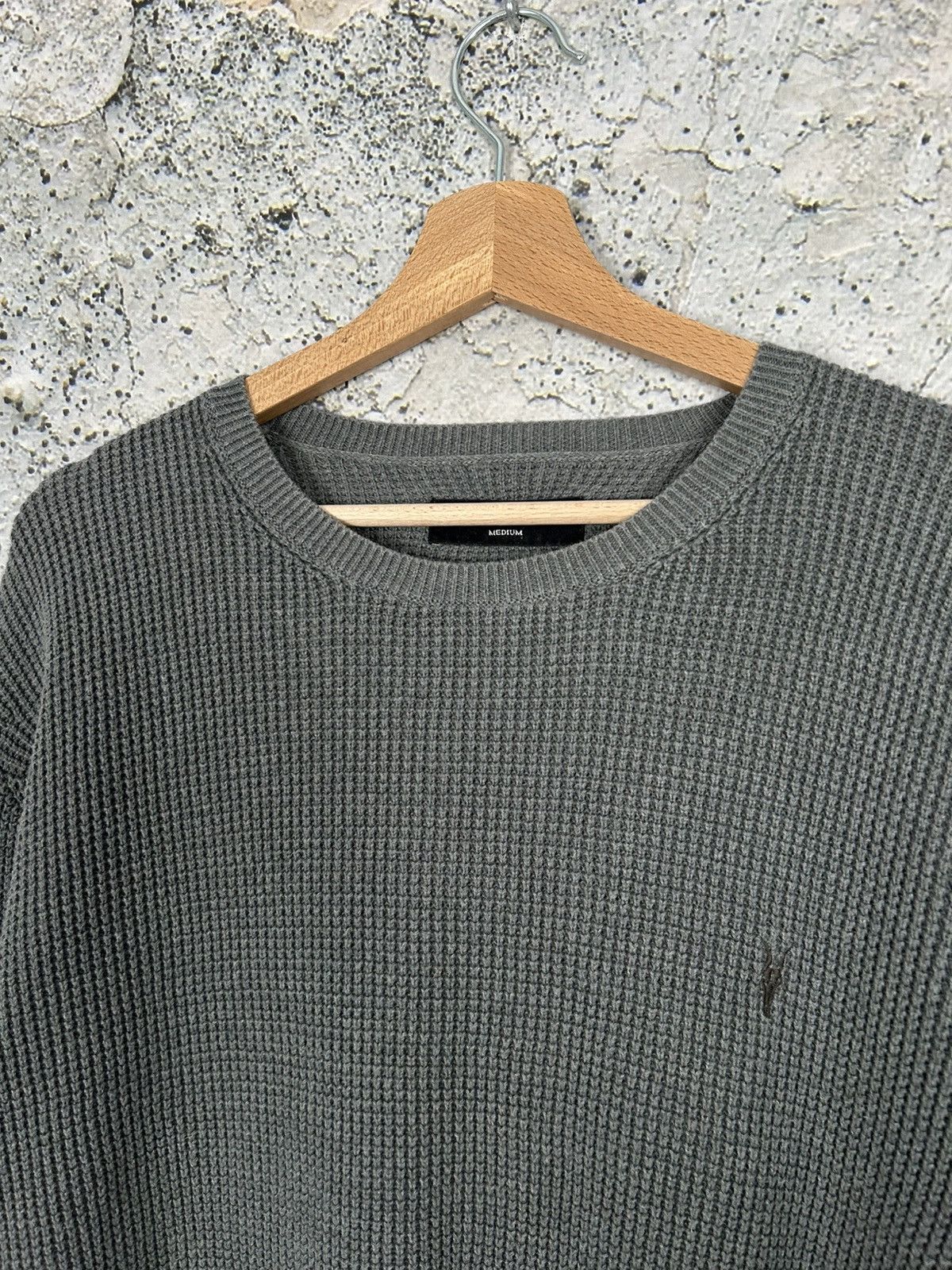 Allsaints Allsaints Grey Sweater Premium Designer Streetwear Hype Size US M / EU 48-50 / 2 - 3 Thumbnail