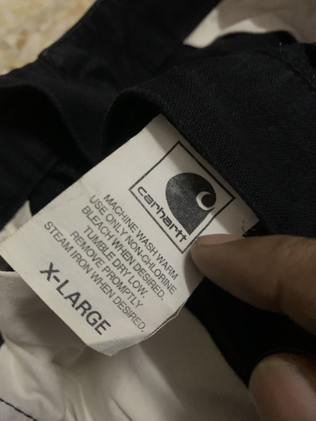 Carhartt 💥Vtg Carhartt Black Cargo Pant Size US 34 / EU 50 - 7 Thumbnail