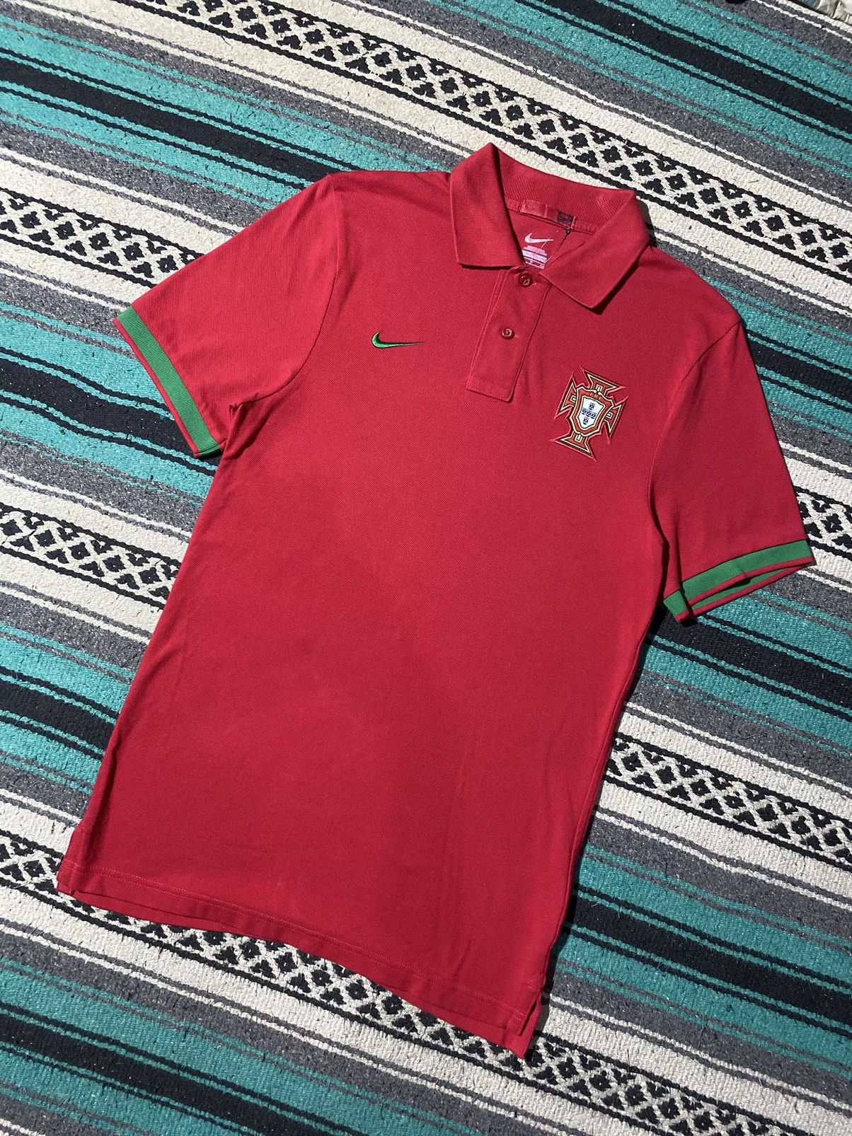 Nike Nike Portugal Poloshirt Size US S / EU 44-46 / 1 - 2 Thumbnail
