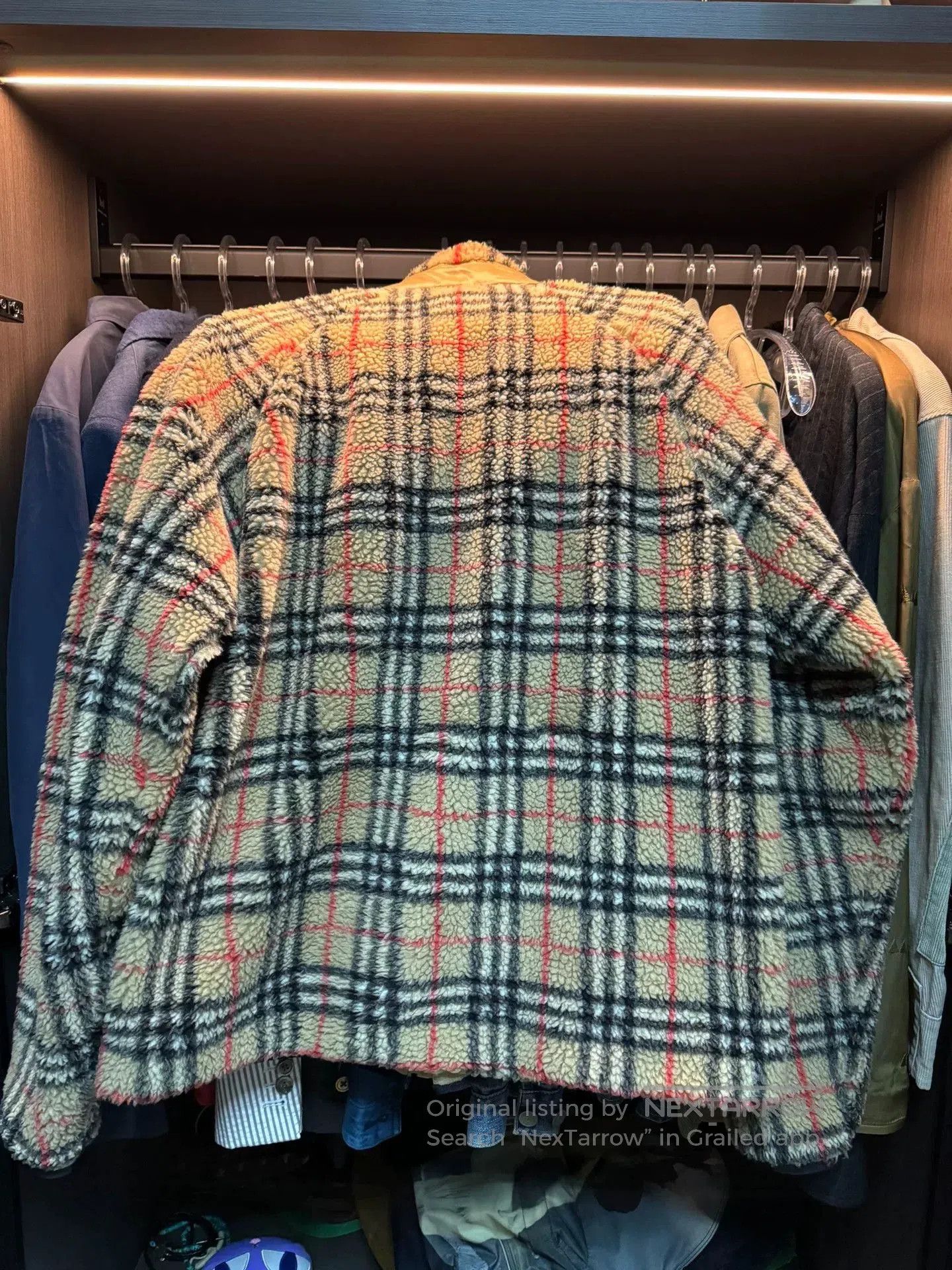 Burberry burberry teddy fleece jacket in medium. Size US M / EU 48-50 / 2 - 3 Thumbnail