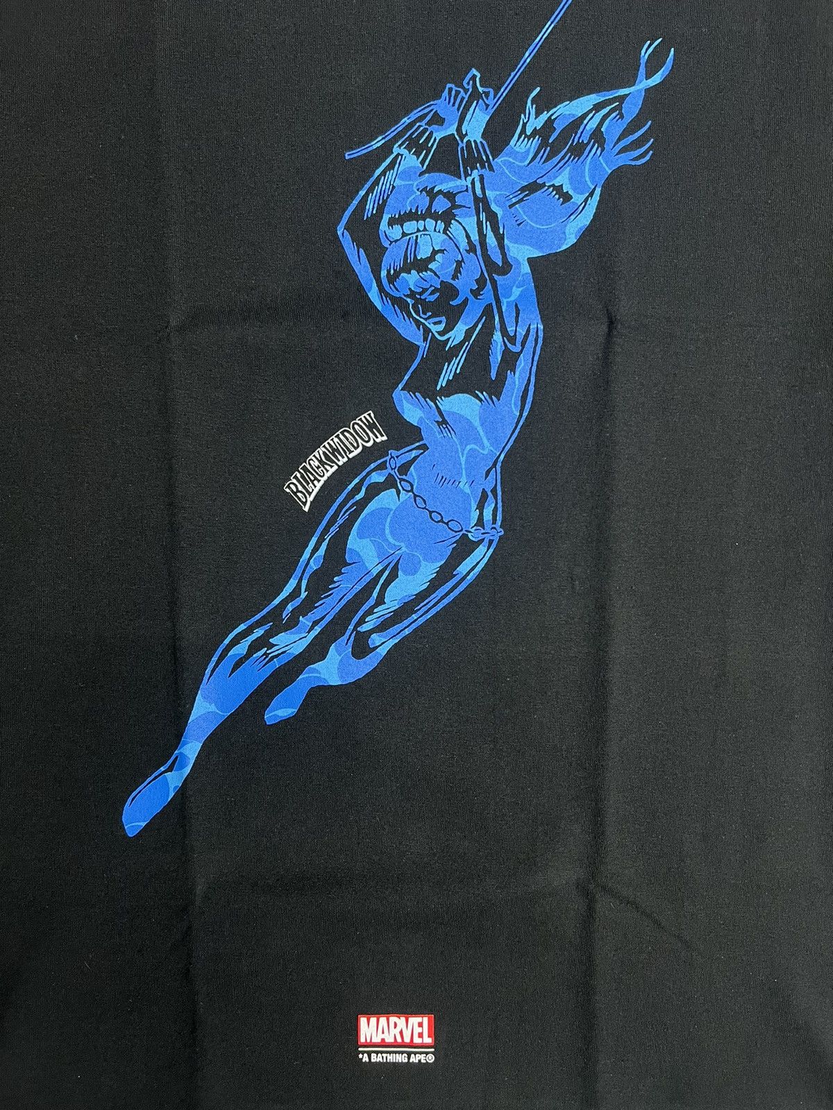 Bape × Marvel Comics Bape x Marvel Black Widow T-Shirt Size US M / EU 48-50 / 2 - 2 Thumbnail