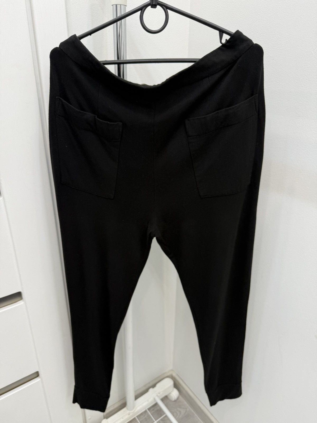 Helmut Lang Helmut Lang Black Rayon Modal Pants Size 30" / US 8 / IT 44 - 2 Thumbnail