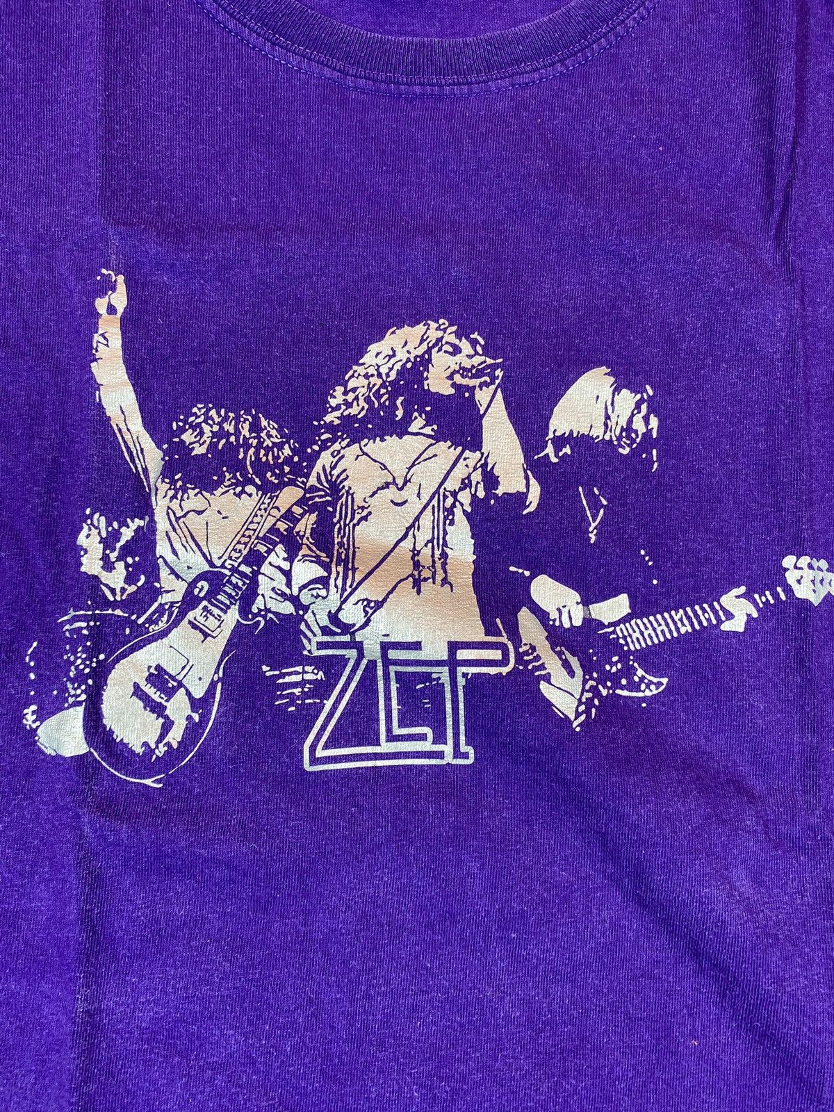 Band Tees × Vintage Vintage Led Zeppelin Men’s T-shirt With Big Logo Size Large Size US L / EU 52-54 / 3 - 6 Thumbnail