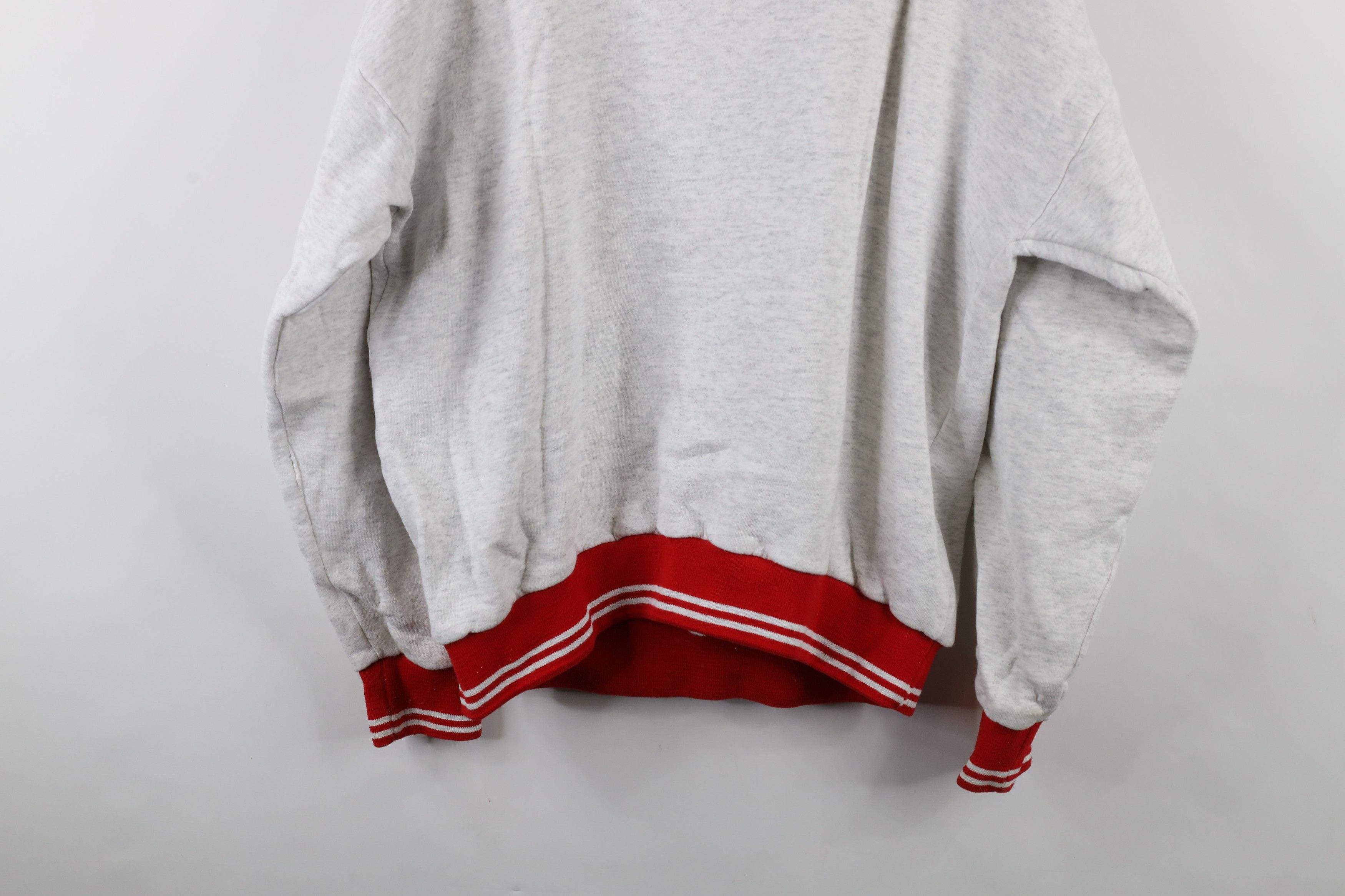 Vintage Vintage 90s Teledyne Ryan Aeronautical Sweatshirt Gray USA Size US XXL / EU 58 / 5 - 13 Thumbnail