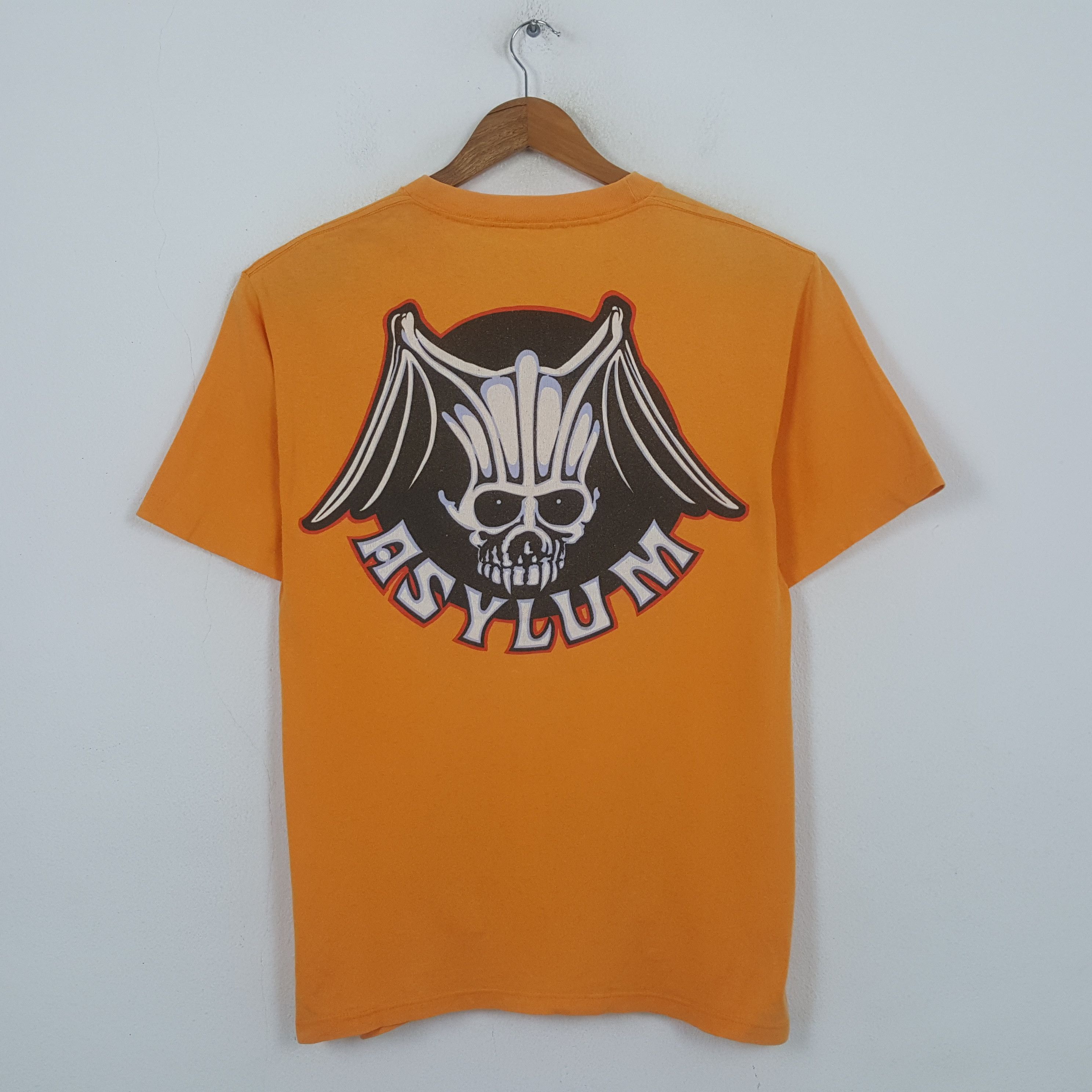Other Vintage Asylum Skateboard Style Streetwear T-shirt RR1 Size US L / EU 52-54 / 3 - 1 Thumbnail