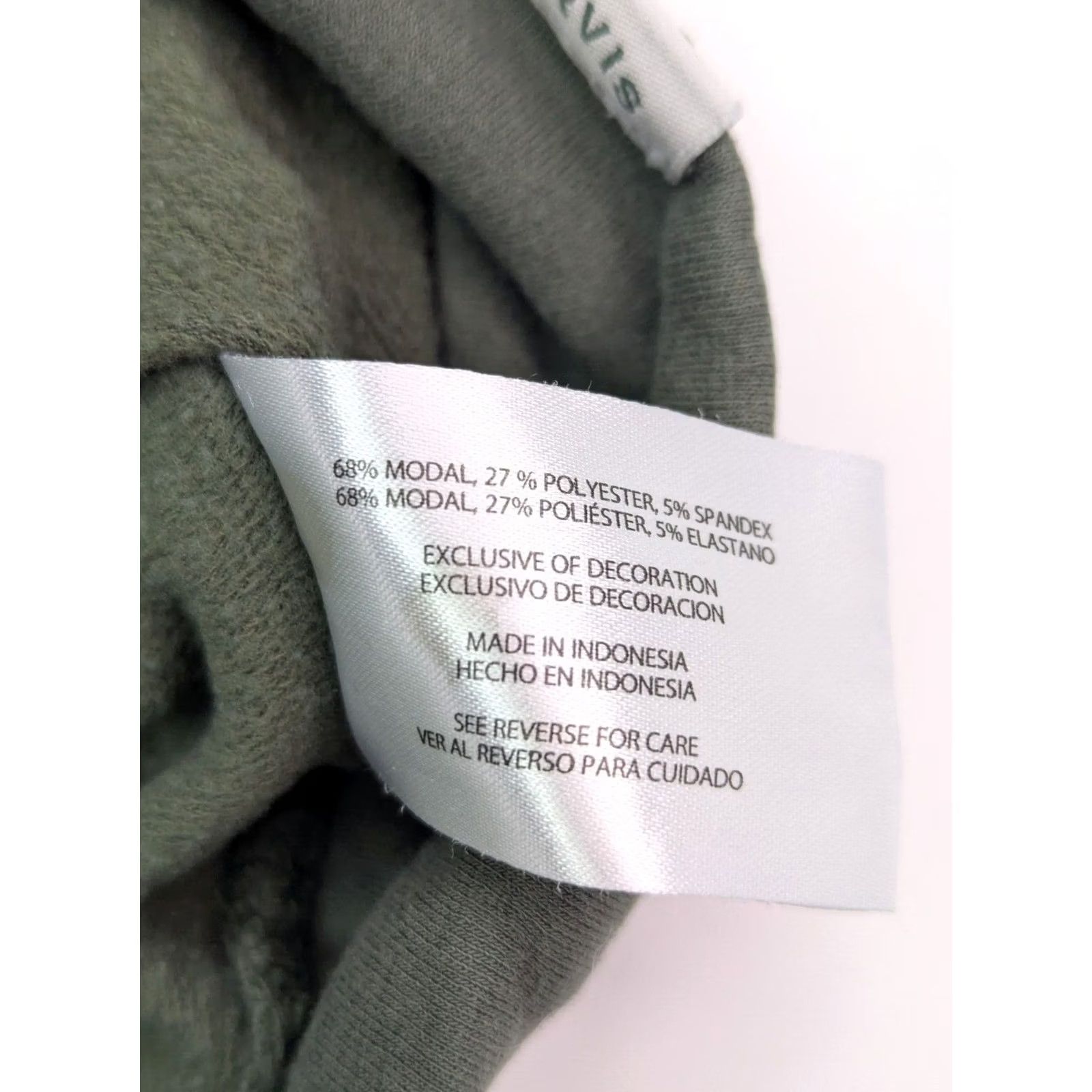 Orvis Orvis Lightweight Modal Blend Crew Neck Pullover Sweatshirt, Men XL Green Regular Fit, Solid Pattern Merlot? Size US XL / EU 56 / 4 - 7 Thumbnail
