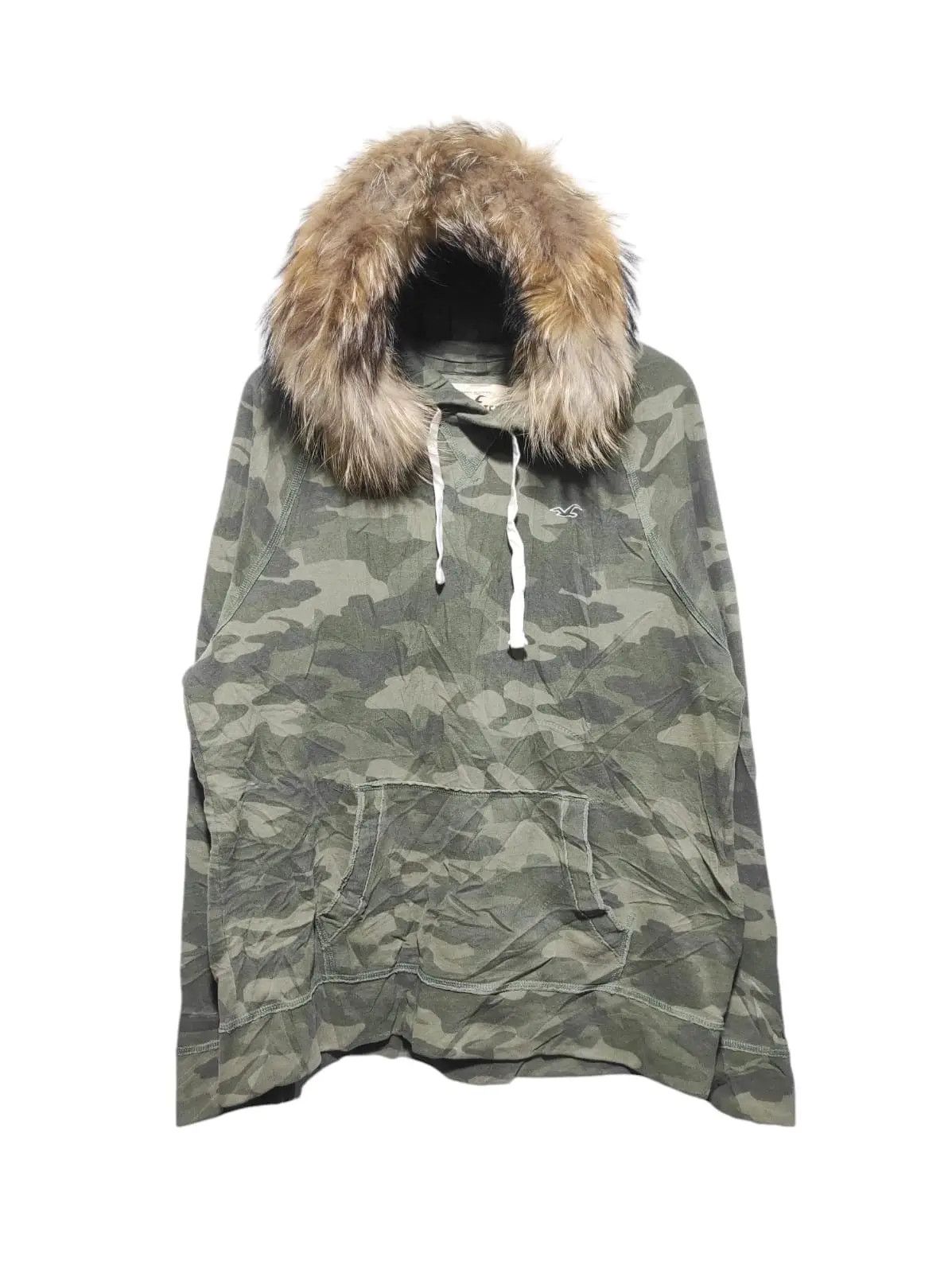 Hollister Hollister Camo fur hoodie ifsix LGB style Size US XL / EU 56 / 4 - 1 Thumbnail