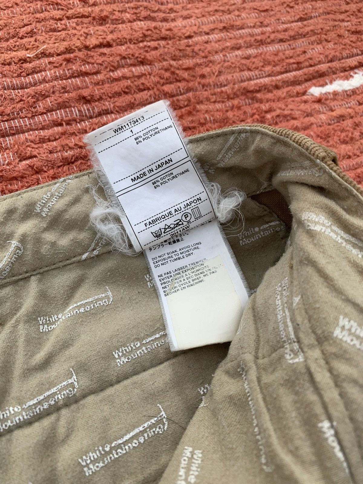 White Mountaineering White Mountaineering 2011AW Hybrid Corduroy Pants Size US 33 - 6 Thumbnail