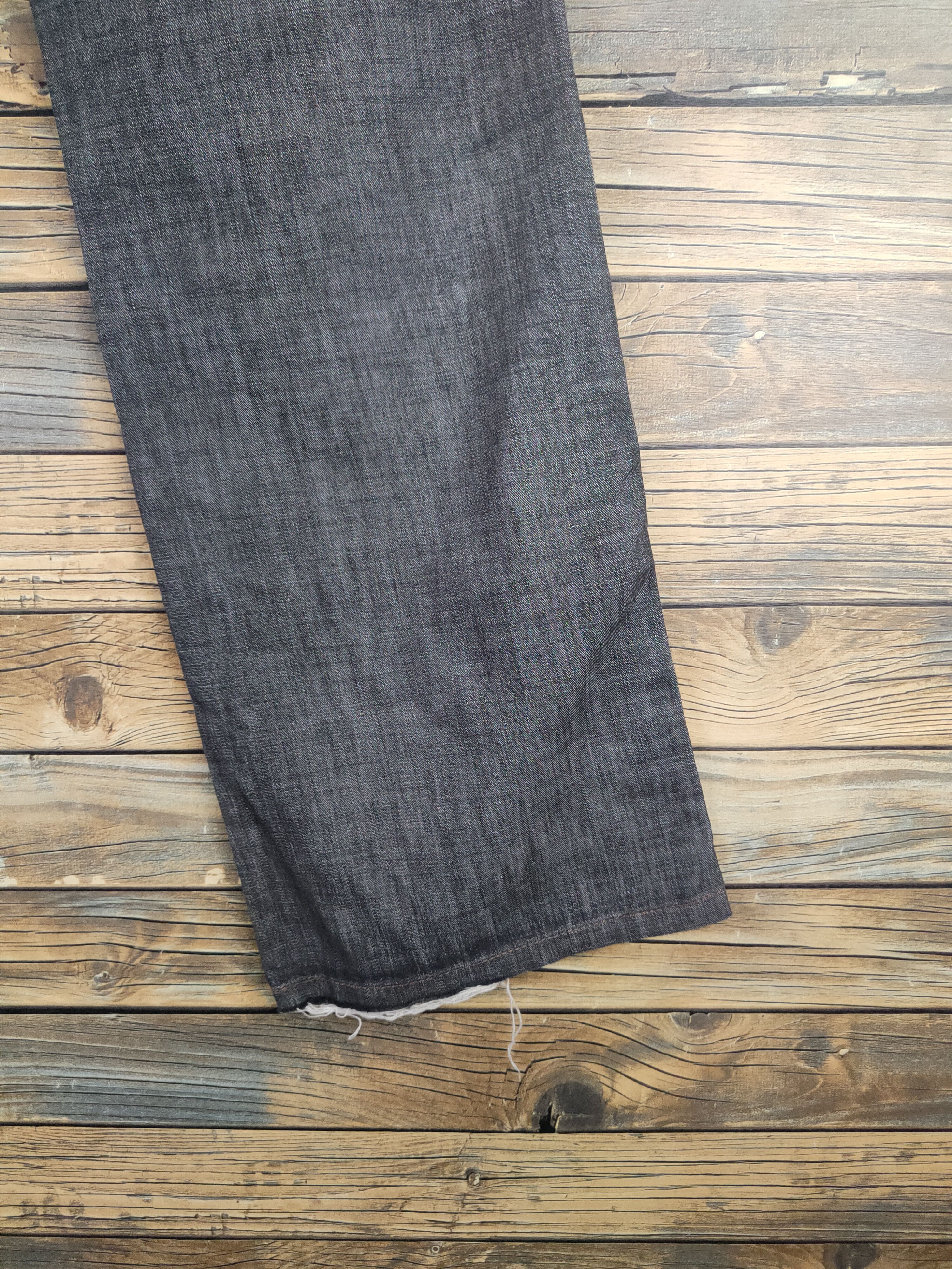 Japanese Brand DL Uniqlo Black Distressed Ripped Soft Jeans #sp46-251T Size 27" / US 4 / IT 40 - 11 Thumbnail
