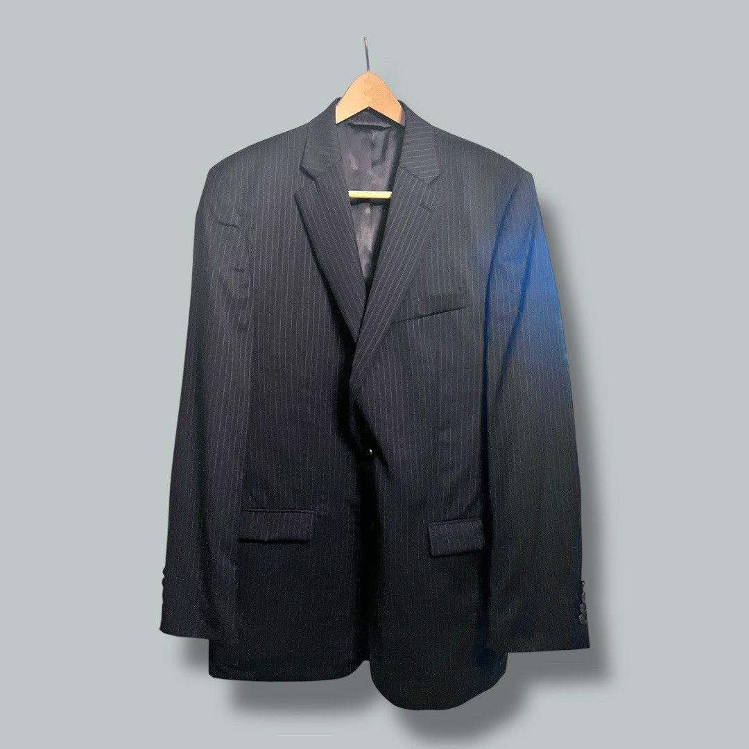 Lauren Ralph Lauren Lauren Ralph Lauren Wool Pinstripe Blazer M Vintage Size M / US 6-8 / IT 42-44 - 1 Thumbnail