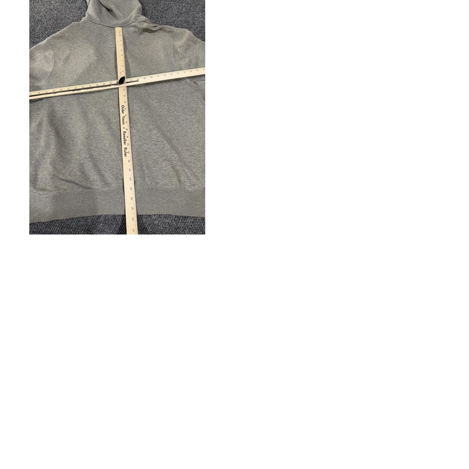 Jordan Brand Jordan Hoodie Mens XL Gray Full Zip Sweatshirt Fleece Jumpman Logo Athletic Size US XL / EU 56 / 4 - 9 Thumbnail