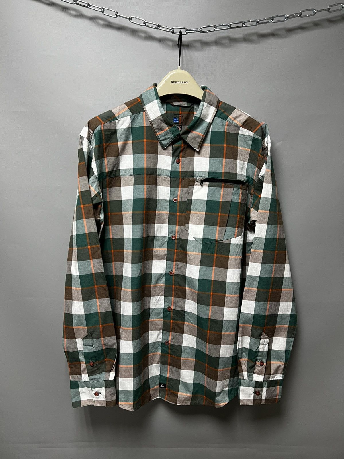 Salomon Salomon Shirt Button Up Men’s Plaid size M Size US M / EU 48-50 / 2 - 1 Thumbnail