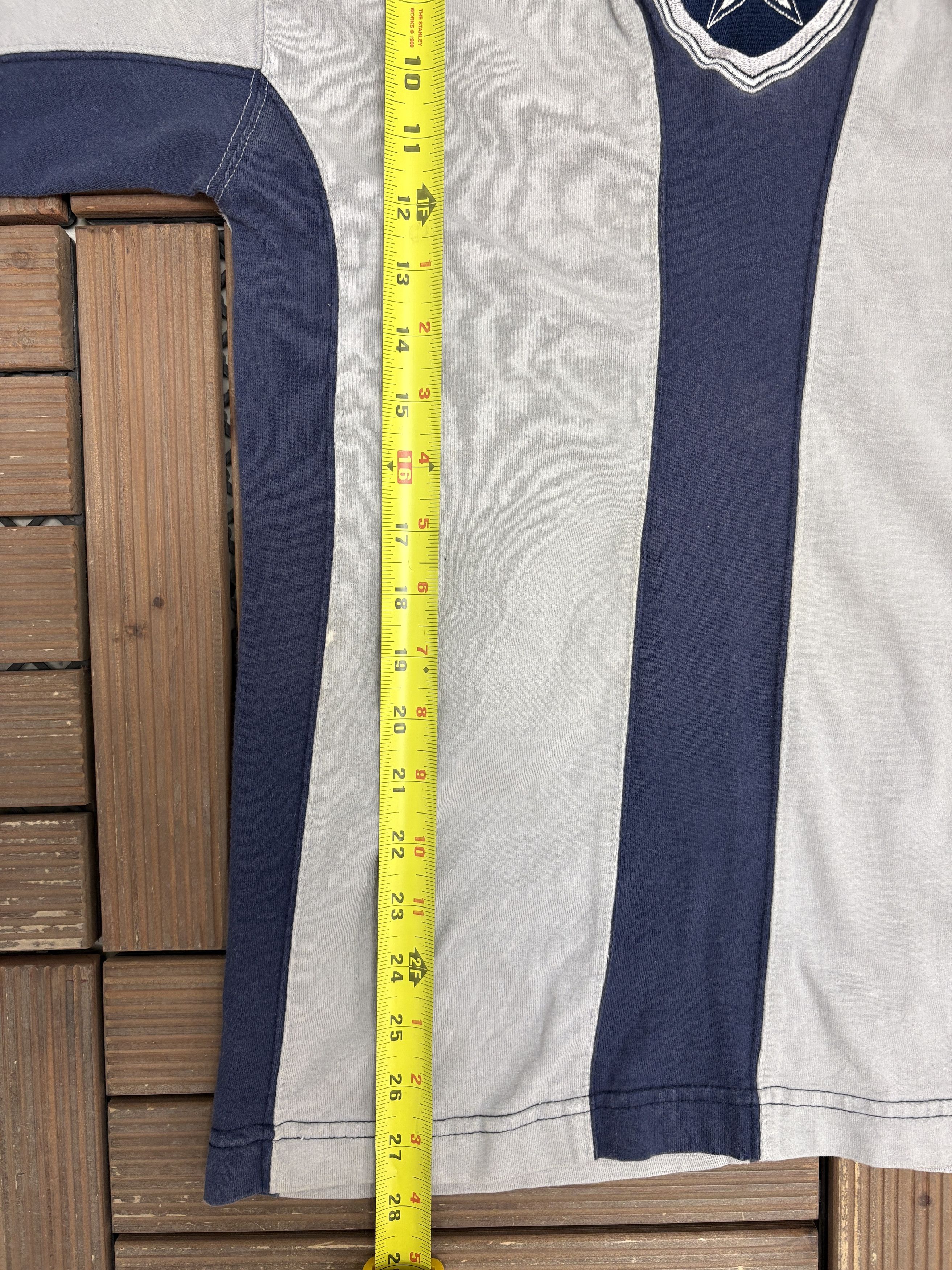 Vintage Dallas Cowboys Stitched Vintage Blue T-Shirt Tee Size US M / EU 48-50 / 2 - 7 Thumbnail