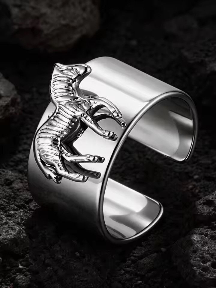 Jewelry Horse Open Ring Size ONE SIZE - 3 Thumbnail