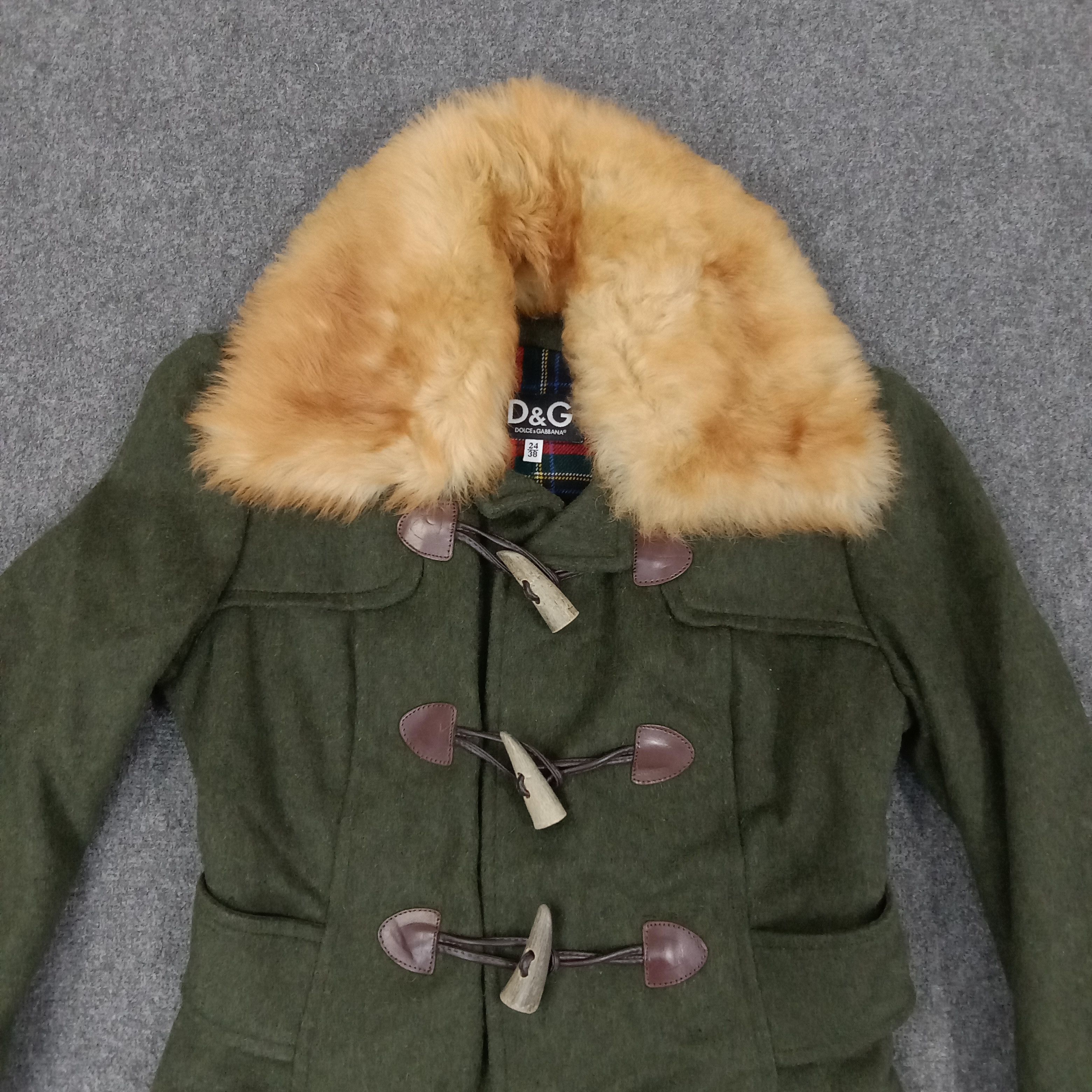 Dolce & Gabbana × Vintage Dolce & Gabbana Italian Brand Trench Coat Jacket C218N32 Size XS / US 0-2 / IT 36-38 - 2 Thumbnail