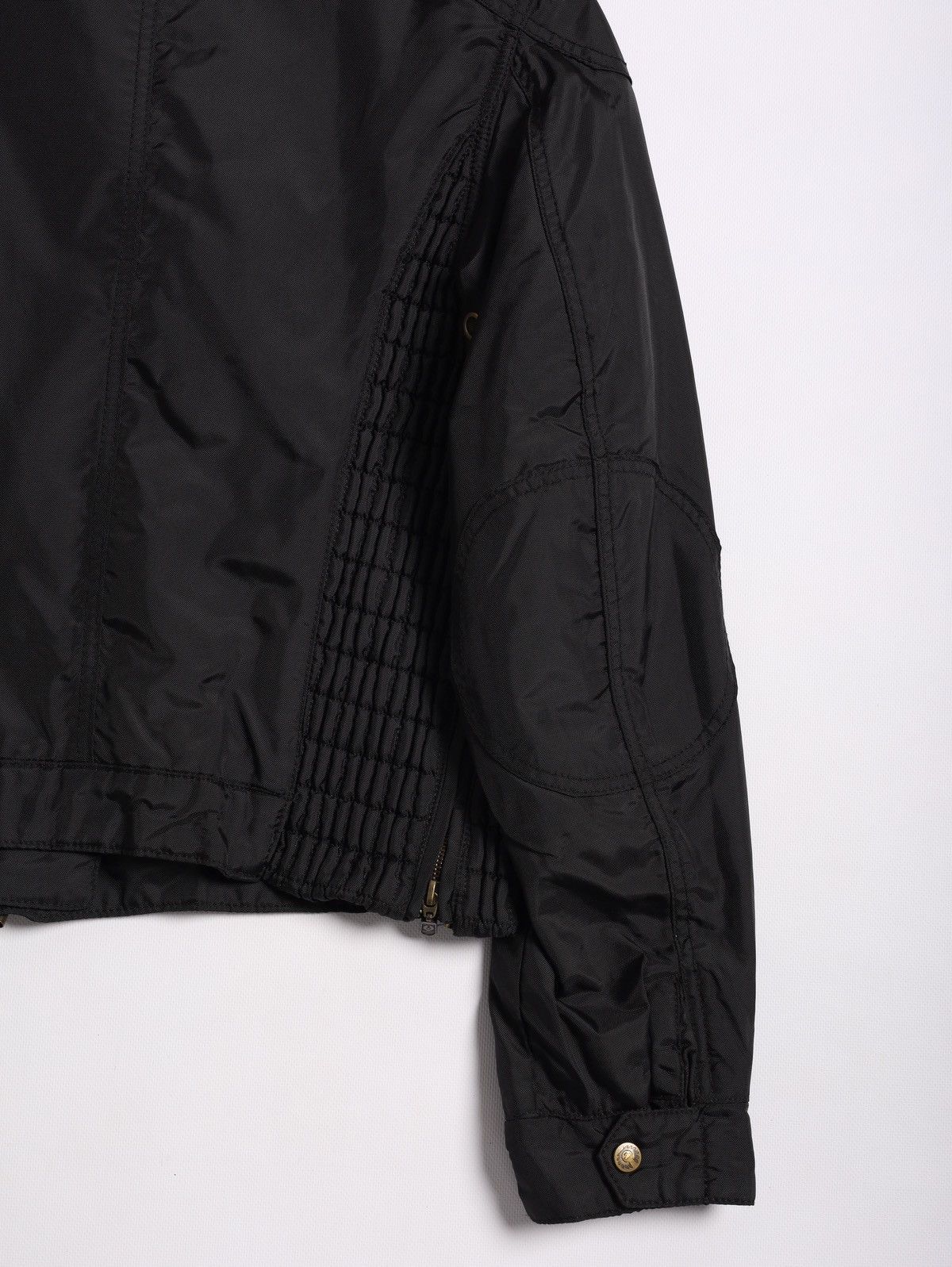 Belstaff Belstaff Vintage Gold Nylon Bomber Jacket Size S / US 4 / IT 40 - 11 Thumbnail