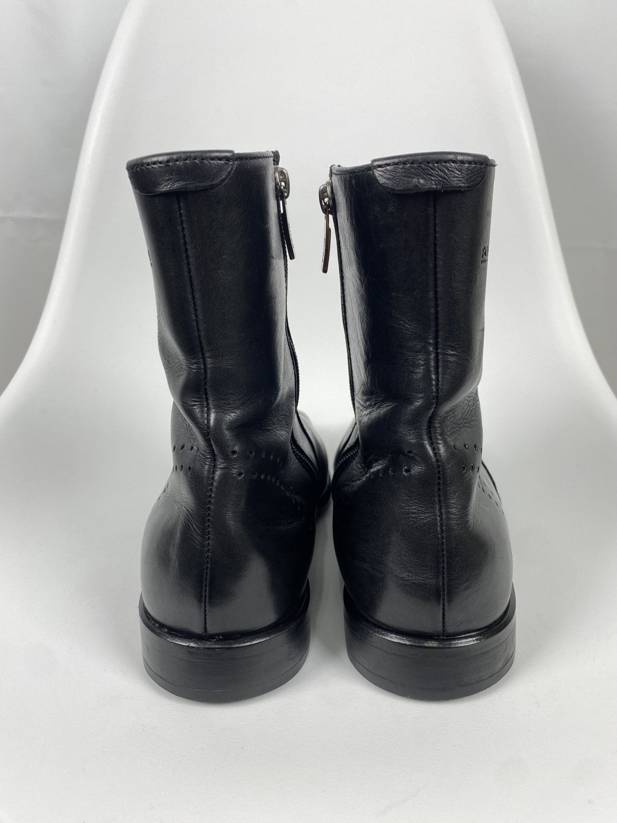 Hugo Boss Hugo Boss Zip Boots Brogue Genuine Leather size EU6.5 US7.5 Size US 7.5 / EU 40-41 - 5 Thumbnail