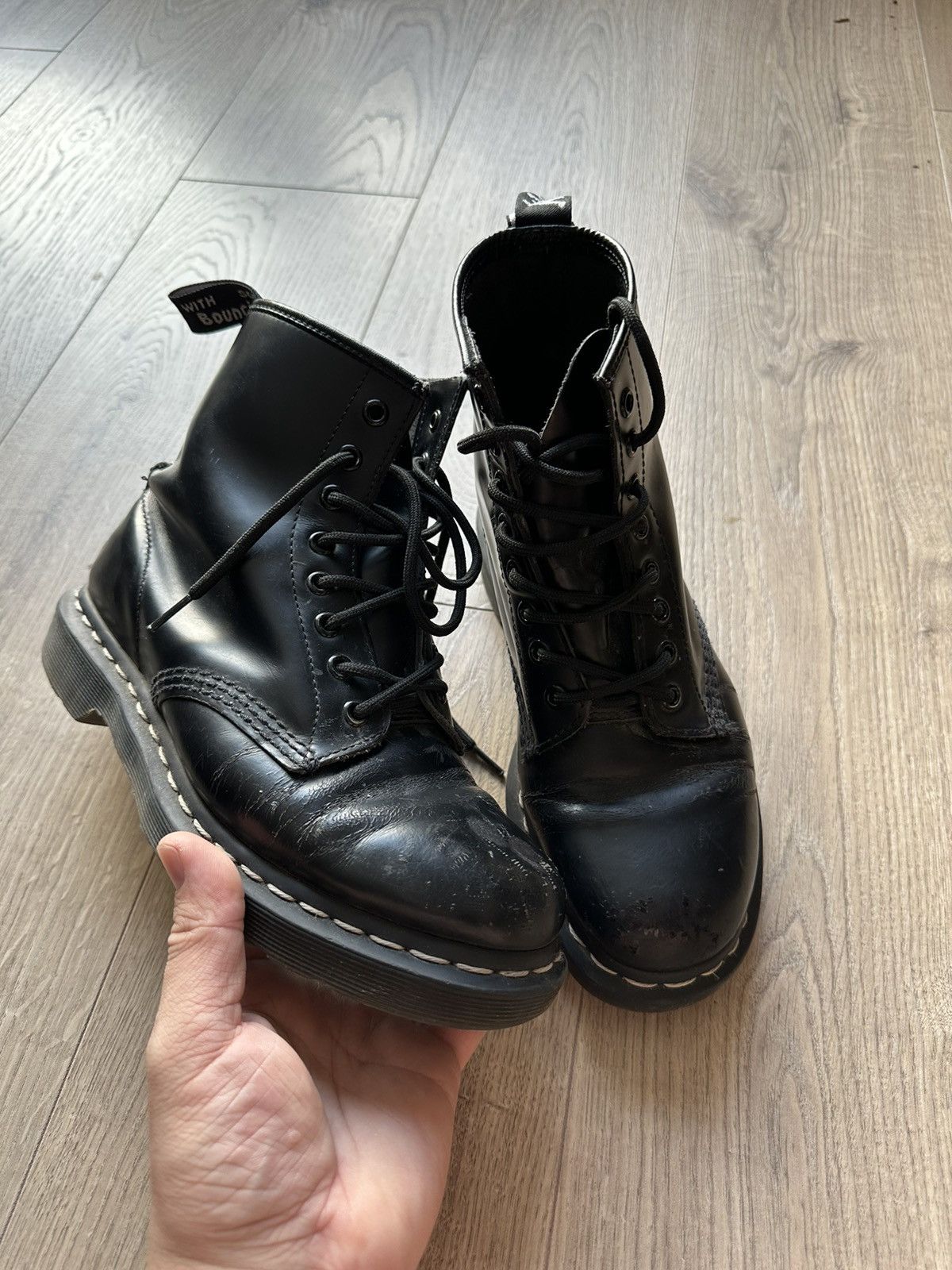 Dr. Martens Dr. Martens Vintage Leather Boots Size US 7.5 / IT 37.5 - 6 Thumbnail