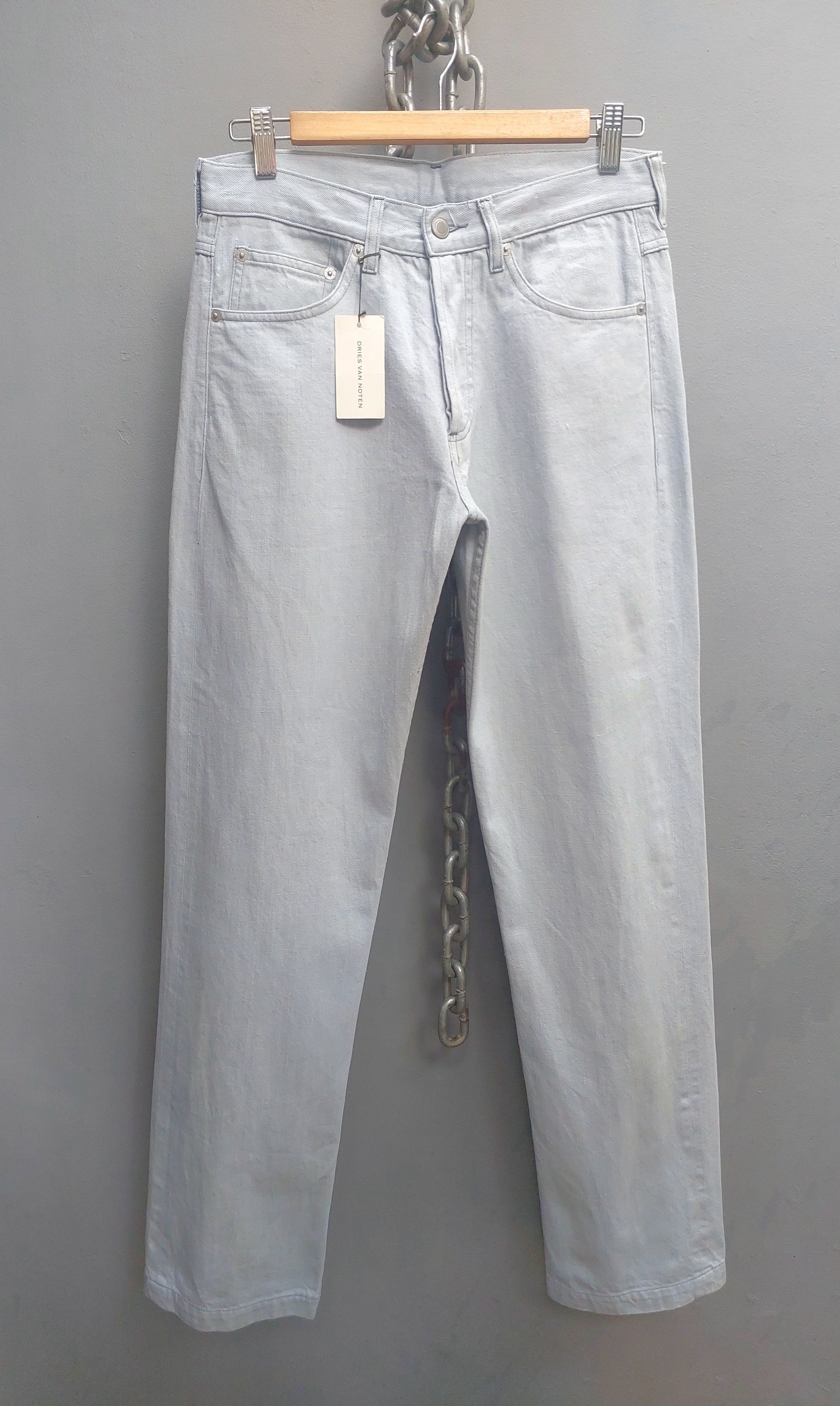 Dries Van Noten Denim Trouser