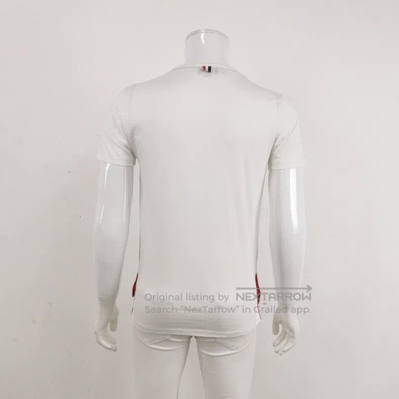 Thom Browne Thom Browne White short-sleeved T-shirt Size US S / EU 44-46 / 1 - 2 Thumbnail