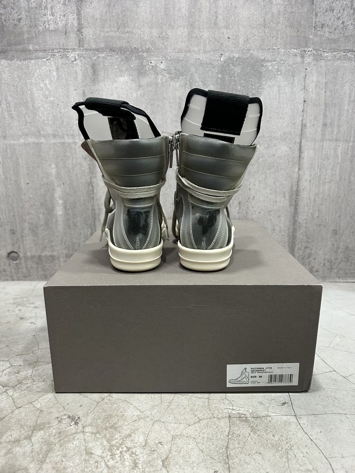 Rick Owens Rick Owens Phlegethon Geobasket Sneakers Size US 8 / EU 41 - 2 Thumbnail