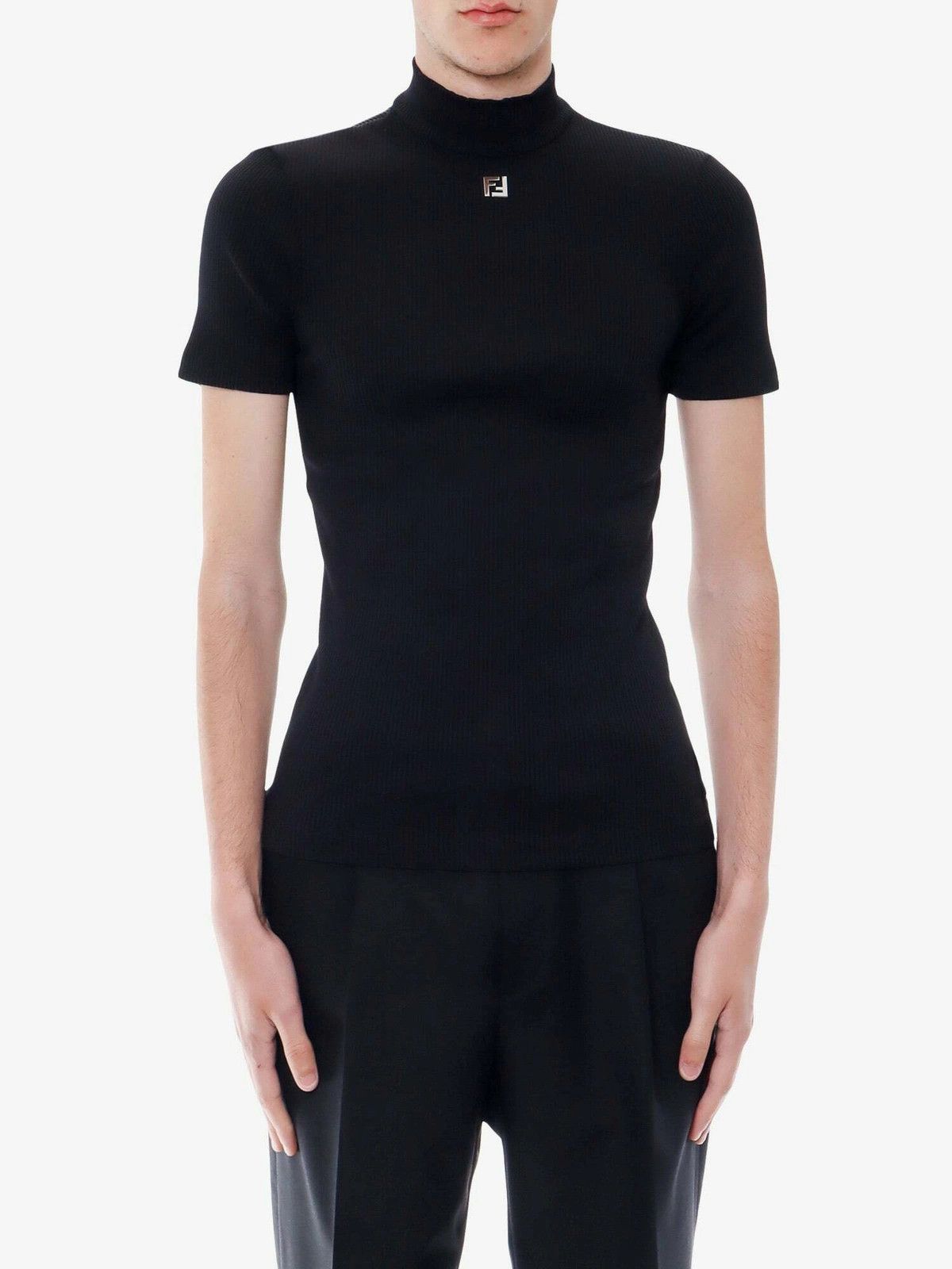 Fendi o1B3y1r0326 Jumper in Black Size US L / EU 52-54 / 3 - 3 Thumbnail