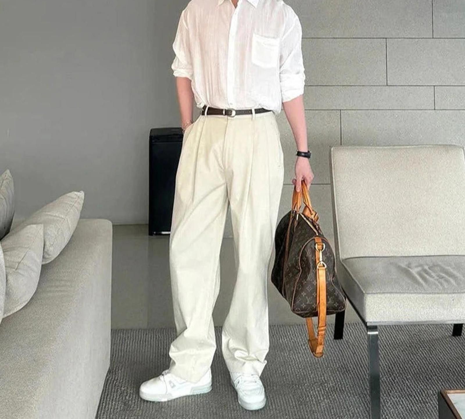 Other Stylish High-Waisted Wide-Leg Trousers Size US 32 / EU 48 - 9 Thumbnail