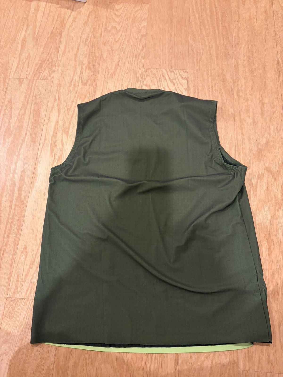 Outlier Outlier Sunwarp Sunline Tank XS Darkyellow Irigrid Green Size US XS / EU 42 / 0 - 3 Thumbnail