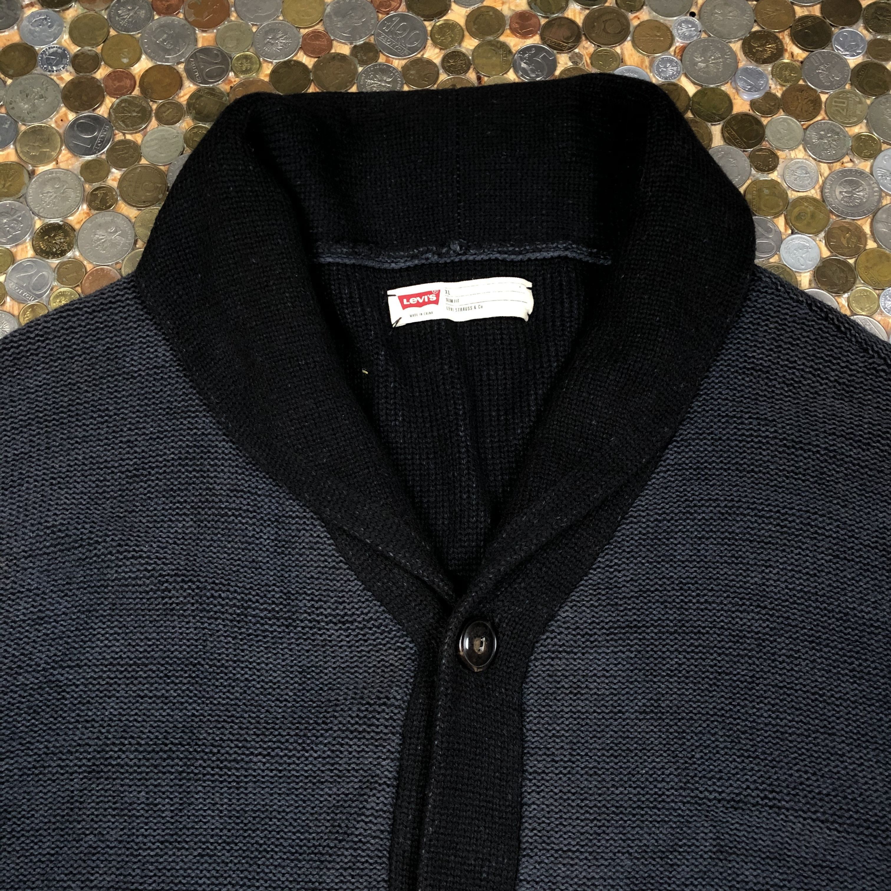 Levi's Levi's Vintage Buttons Up Sweater 90's Size US XL / EU 56 / 4 - 2 Thumbnail