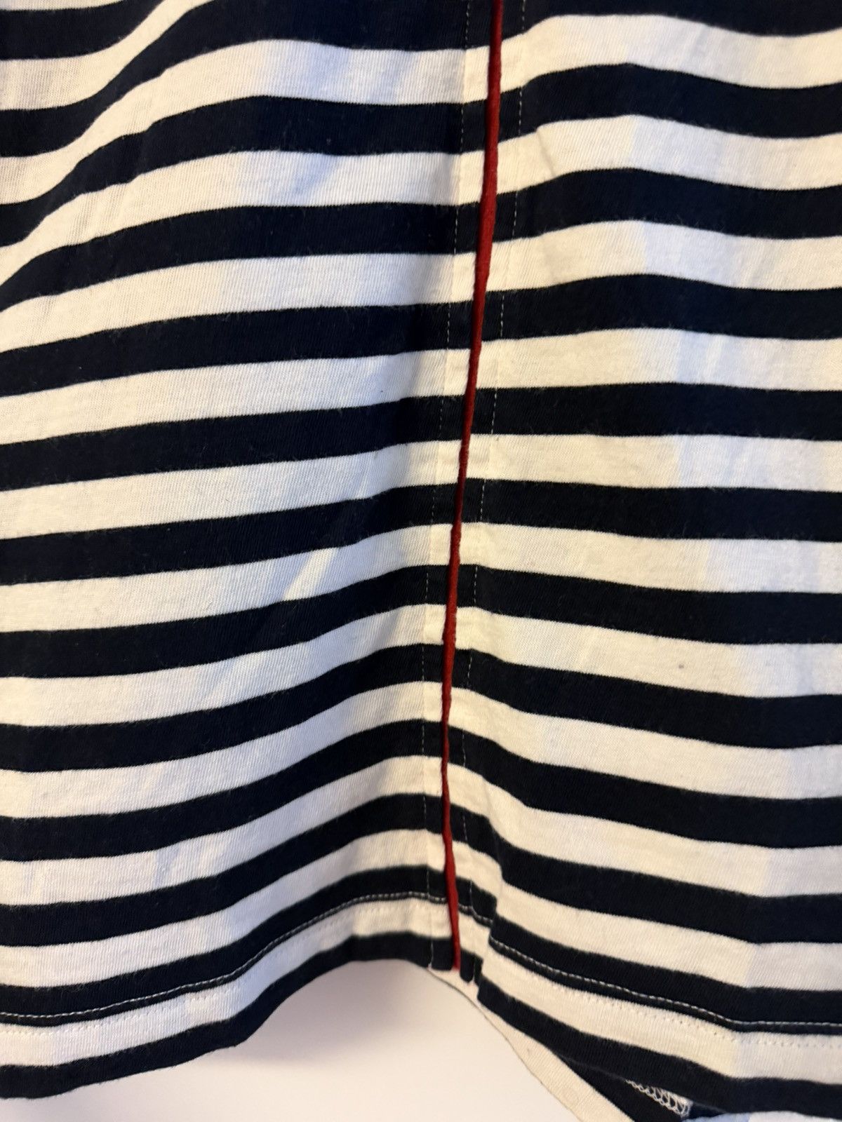 Comme des Garcons SHIRT COMME DES GARÇONS SHIRT MAN Asymmetrical Stripe T-Shirt Size US L / EU 52-54 / 3 - 6 Thumbnail