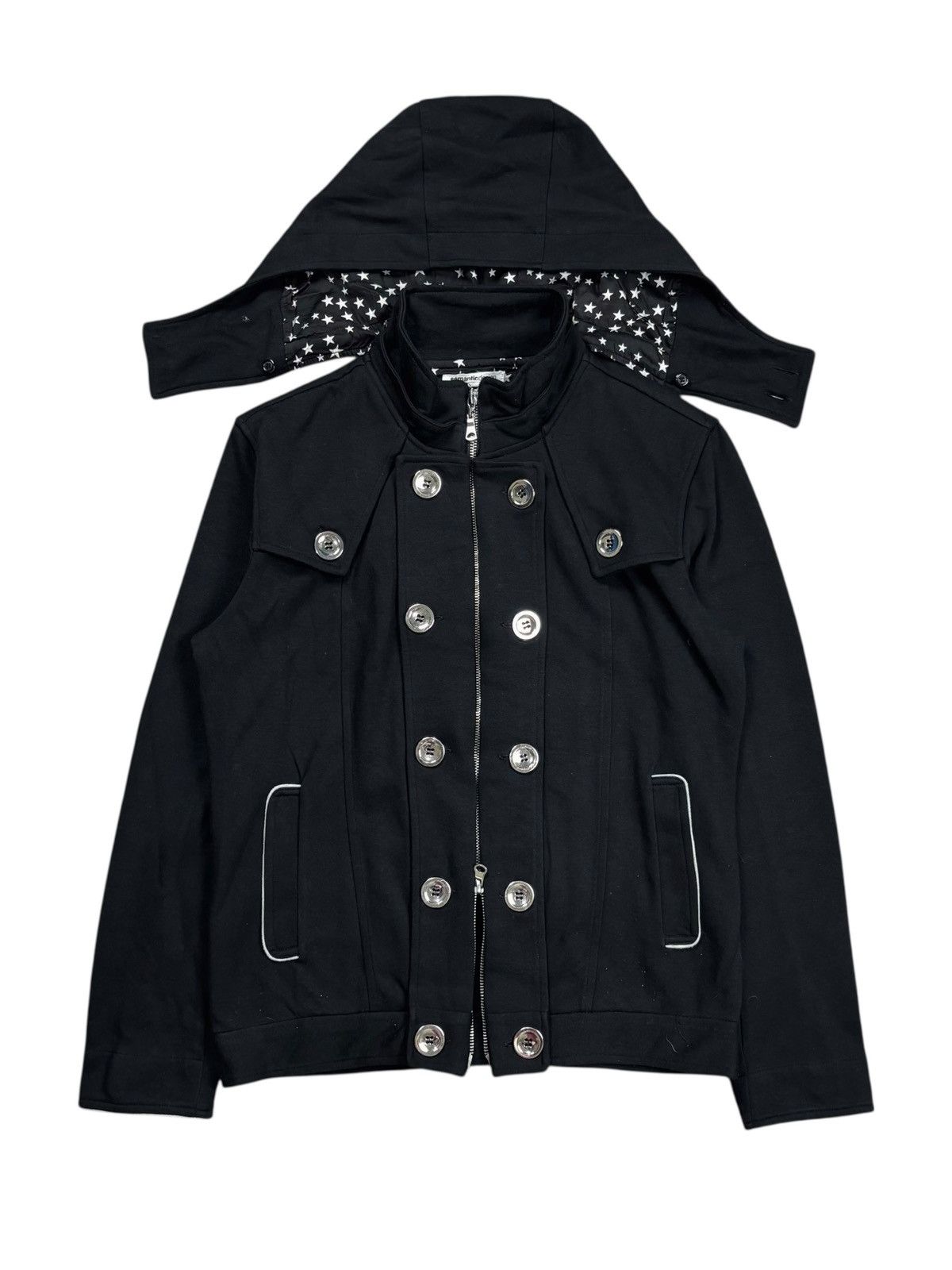 Tornado Mart 2000s Semantic Design - Napoleon Hooded Jacket Size US M / EU 48-50 / 2 - 1 Thumbnail