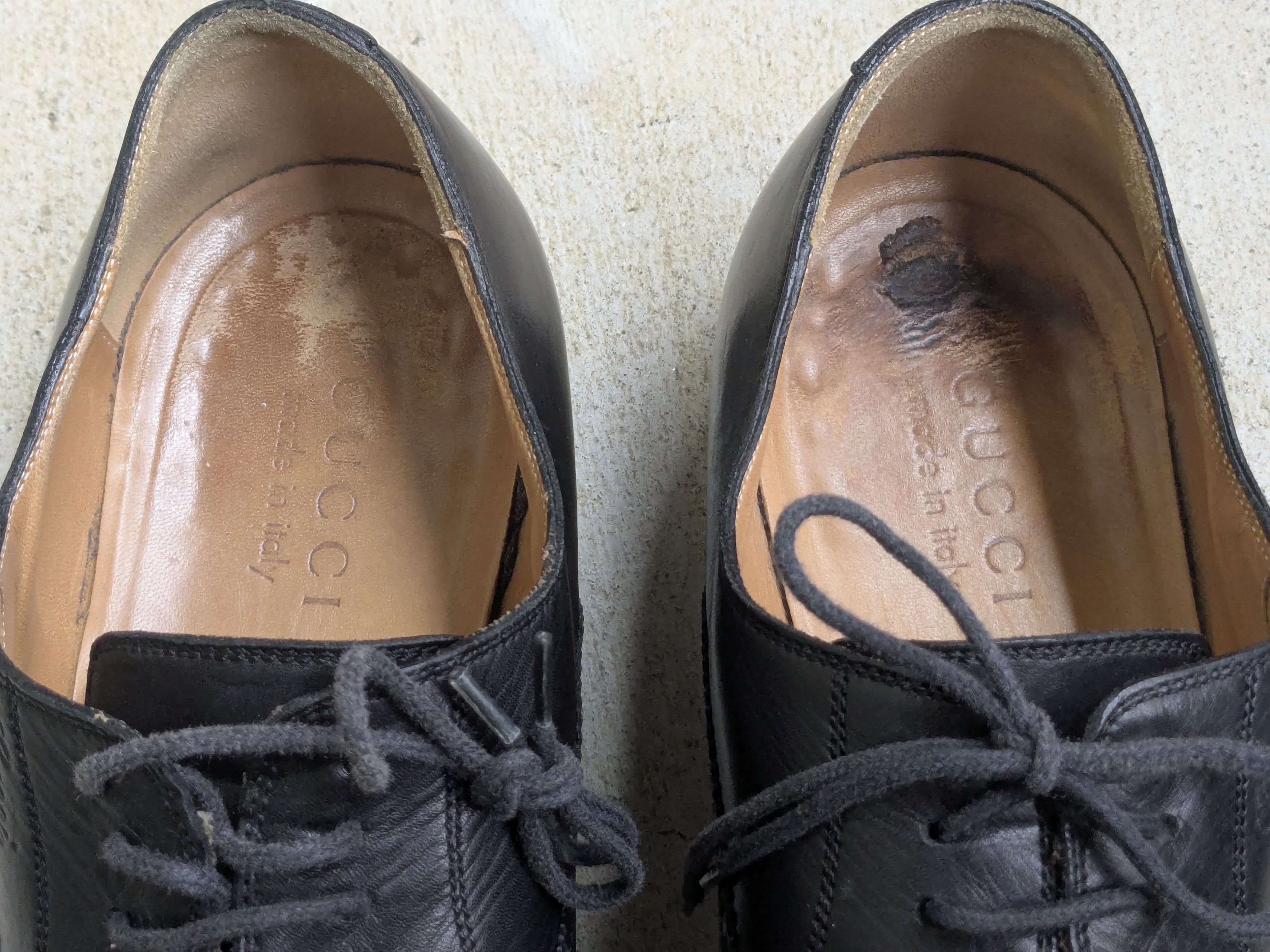 Gucci Gucci Oxfords Brogues Black 10 Lace Up Italy Size US 10 / EU 43 - 2 Thumbnail