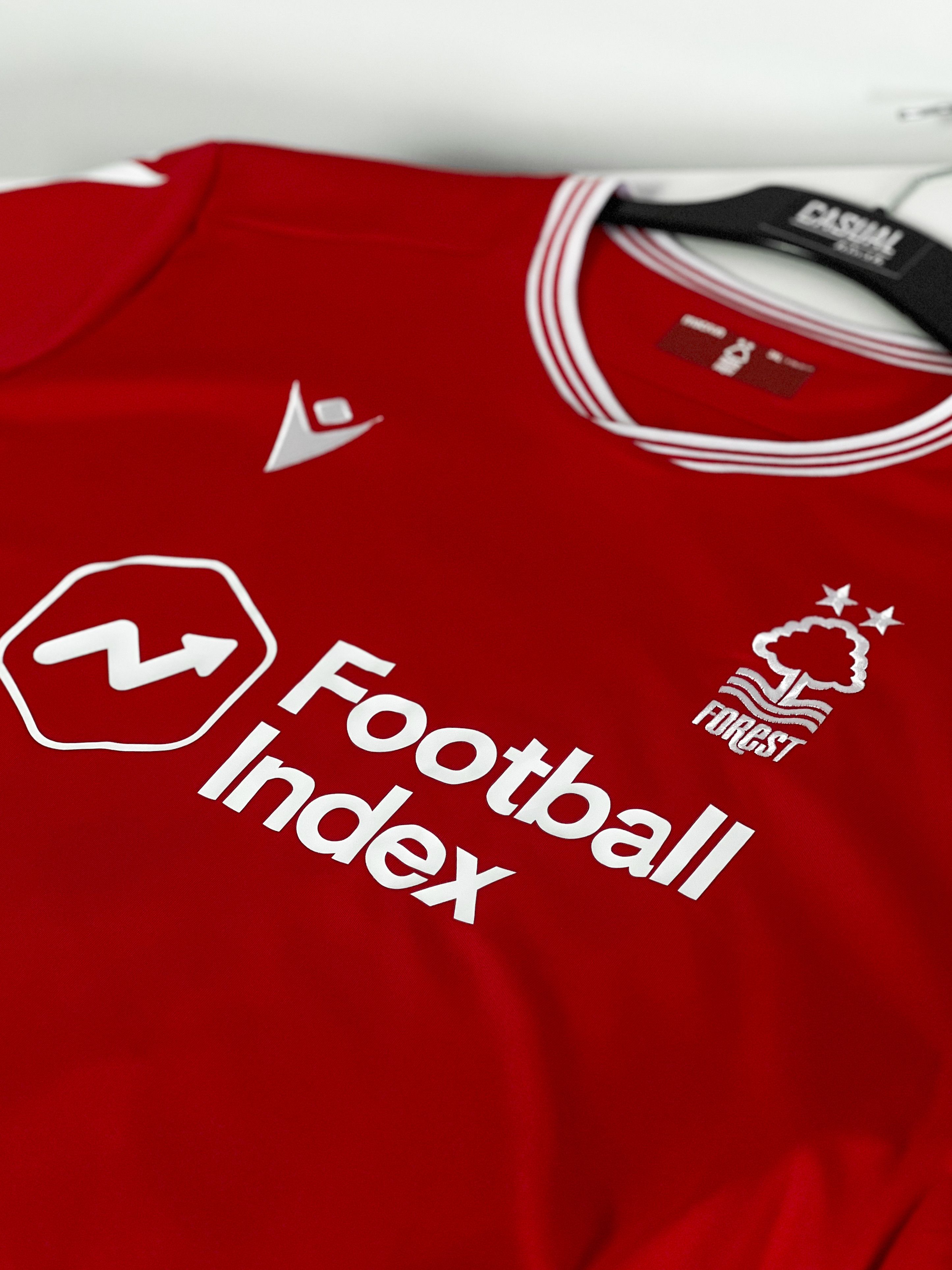 Macron Macron x Nottingham Forest F.C. Custom Name Tee (2020-2021) Size US XXL / EU 58 / 5 - 3 Thumbnail