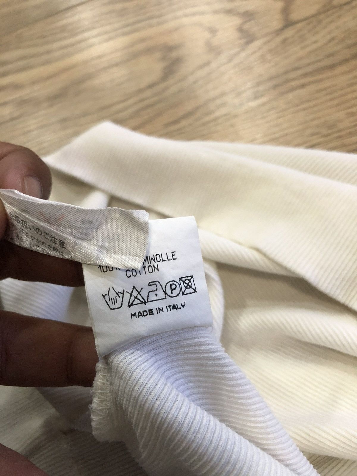 Quarter zip plain tee