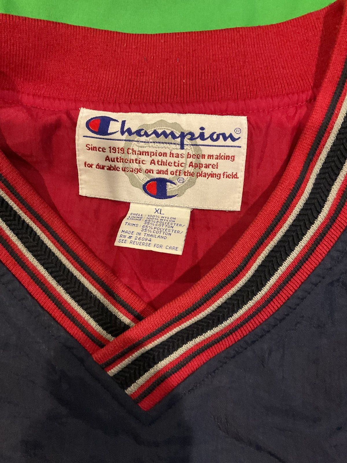 Champion × Vintage Vintage Champion windbreaker Crewneck Size US XL / EU 56 / 4 - 2 Thumbnail