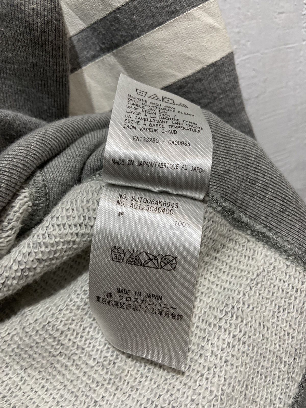 Thom Browne Thom Browne Classic 4 - Bar Sweatshirt Size US S / EU 44-46 / 1 - 12 Thumbnail
