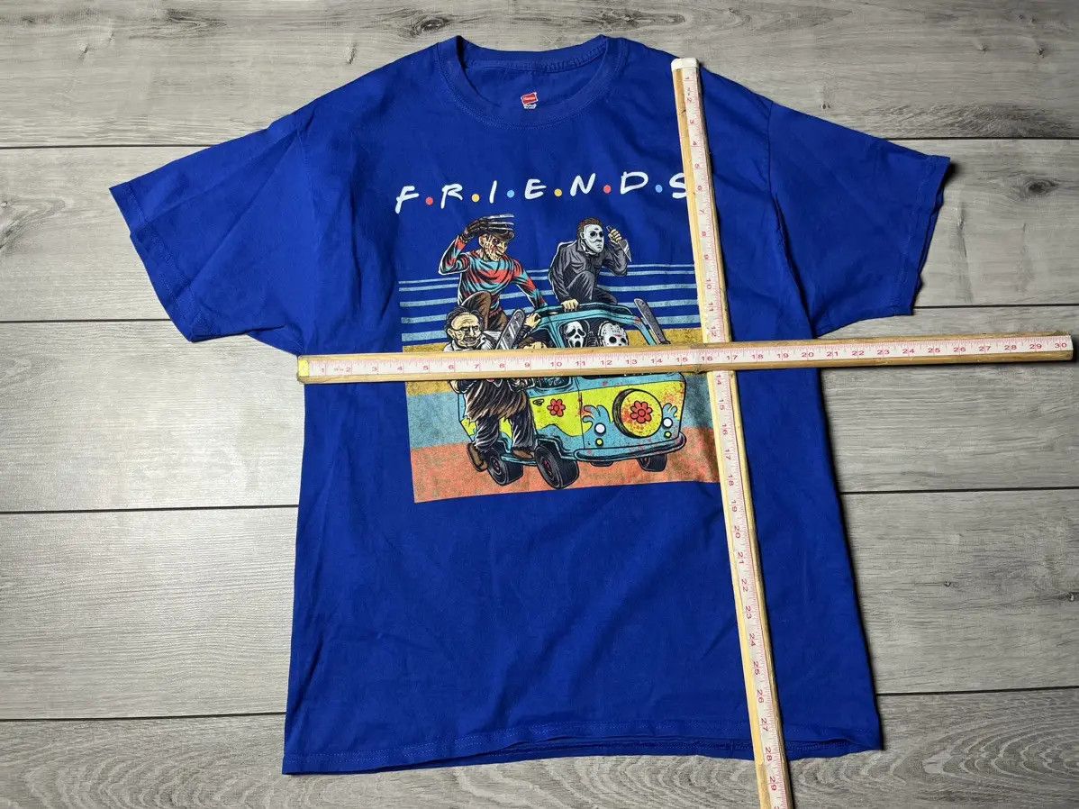 Band Tees Hanes movie Tshirt horror all antagonist size XLarge Size US XL / EU 56 / 4 - 5 Thumbnail